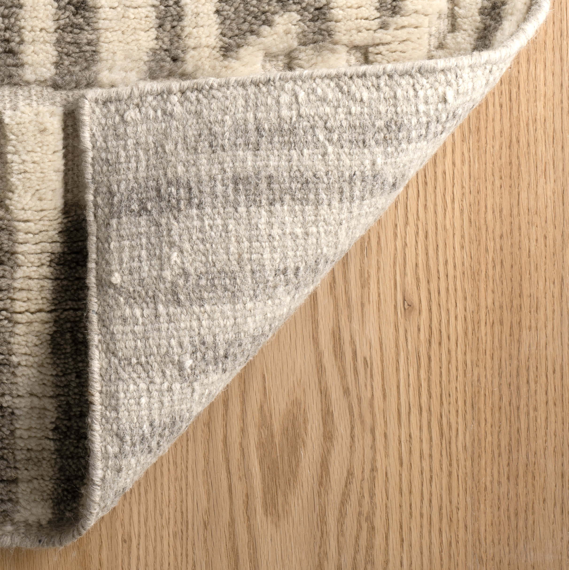 Hicks Hand Knotted Wool Rug | Natural - Image 7