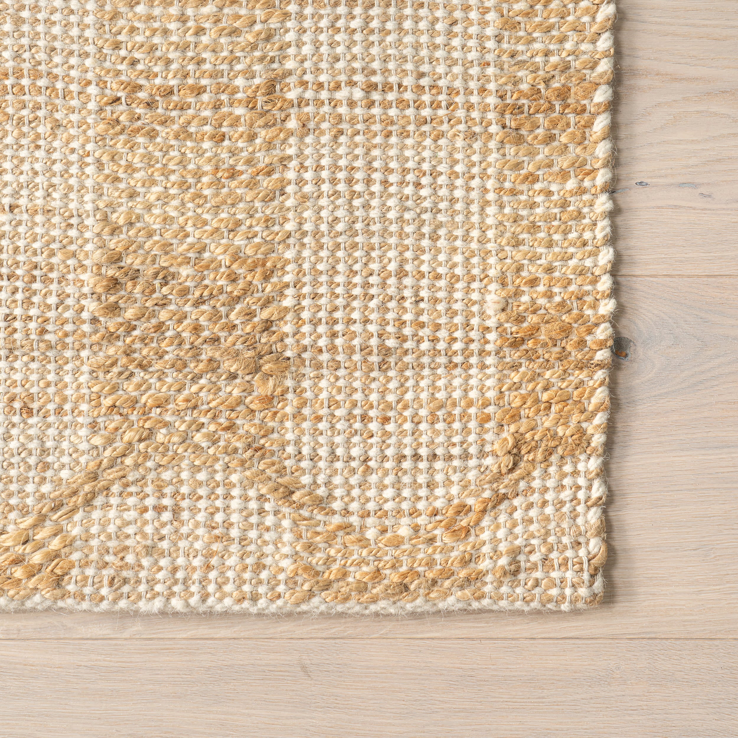 Hillcrest Jute and Wool Rug | Natural - Image 3