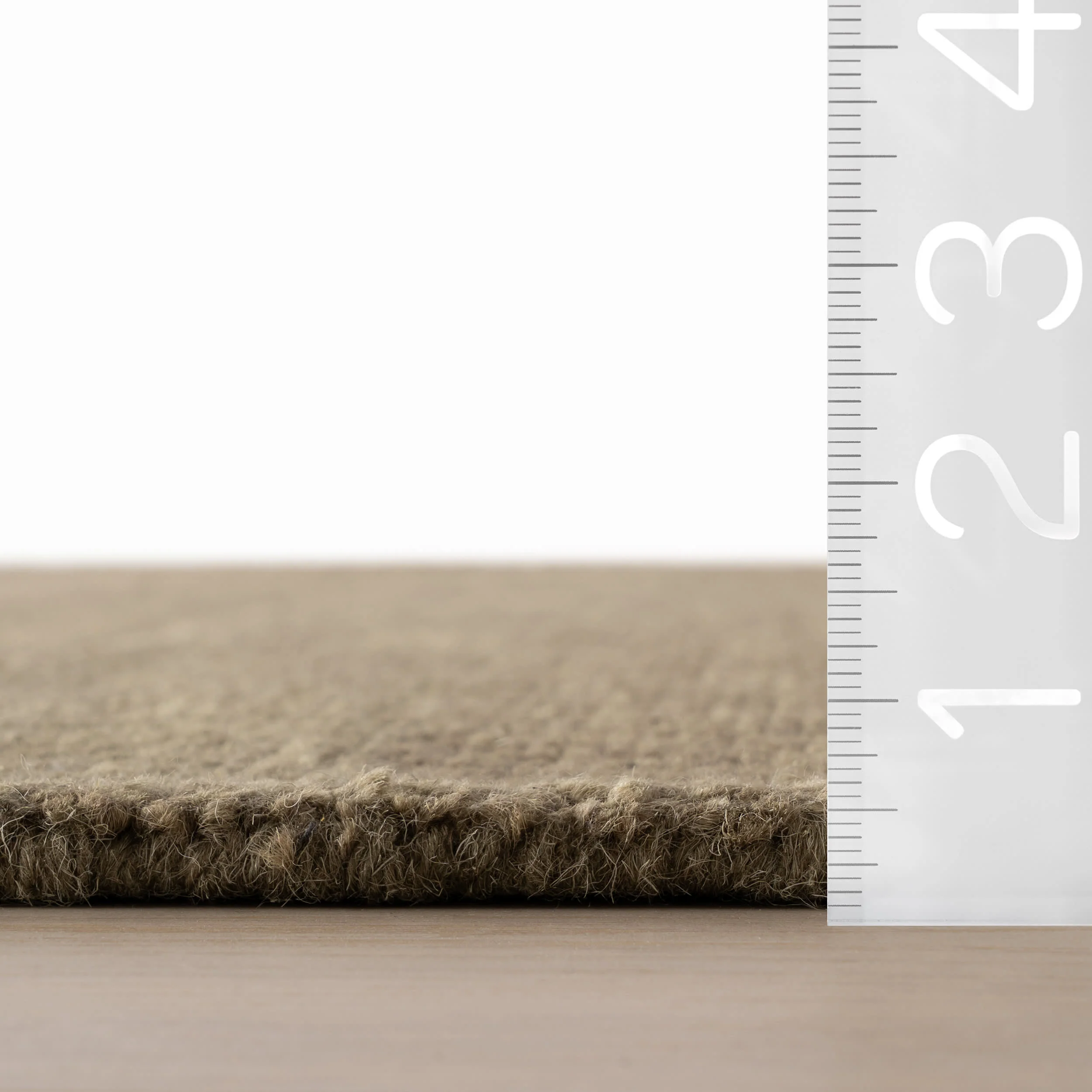 Hollis Solid Wool Rug by Nate Berkus | Khaki Green - Image 5