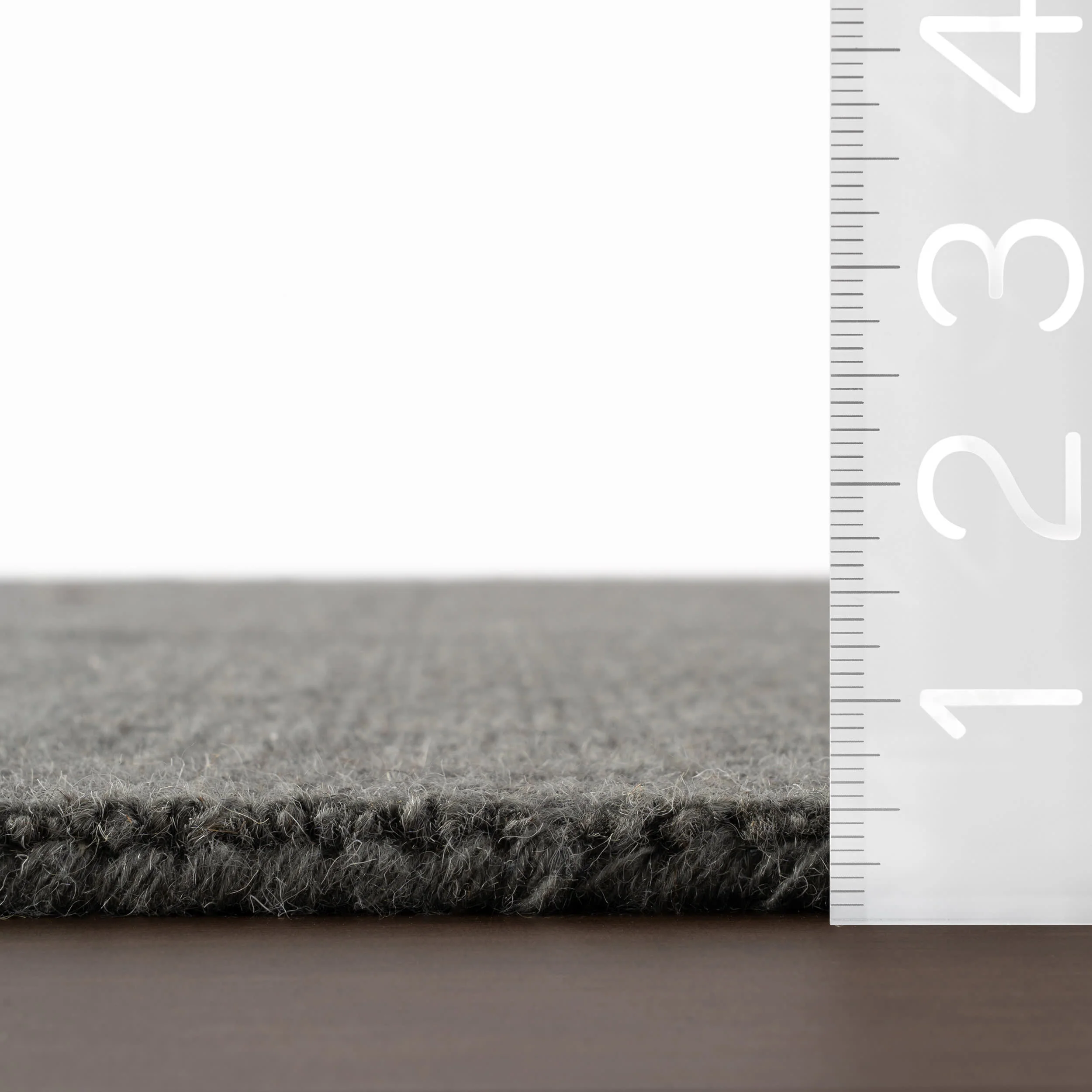 Hollis Solid Wool Rug by Nate Berkus | Grey - Image 5