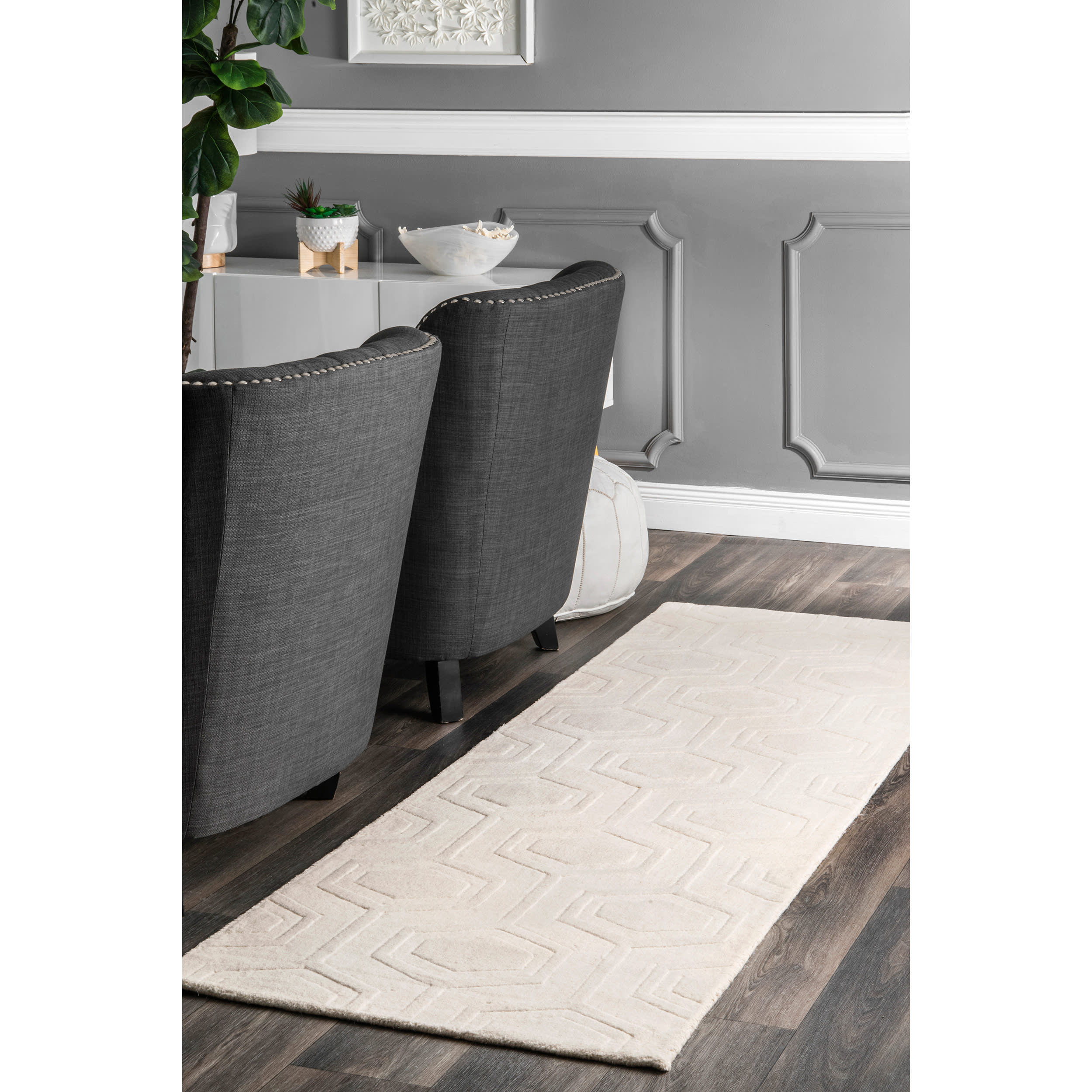 Honeycomb Rug | Ivory - Image 2