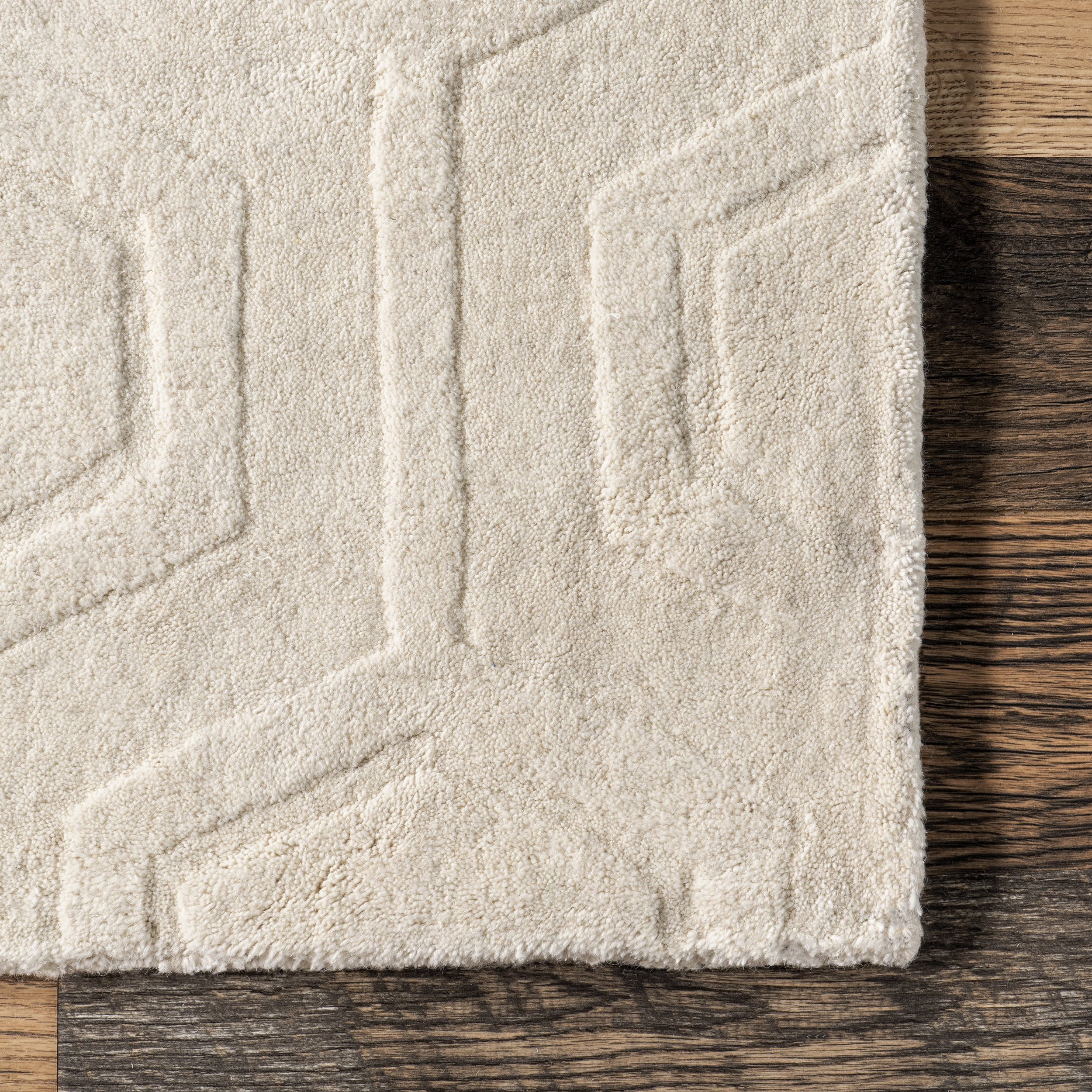 Honeycomb Rug | Ivory - Image 3