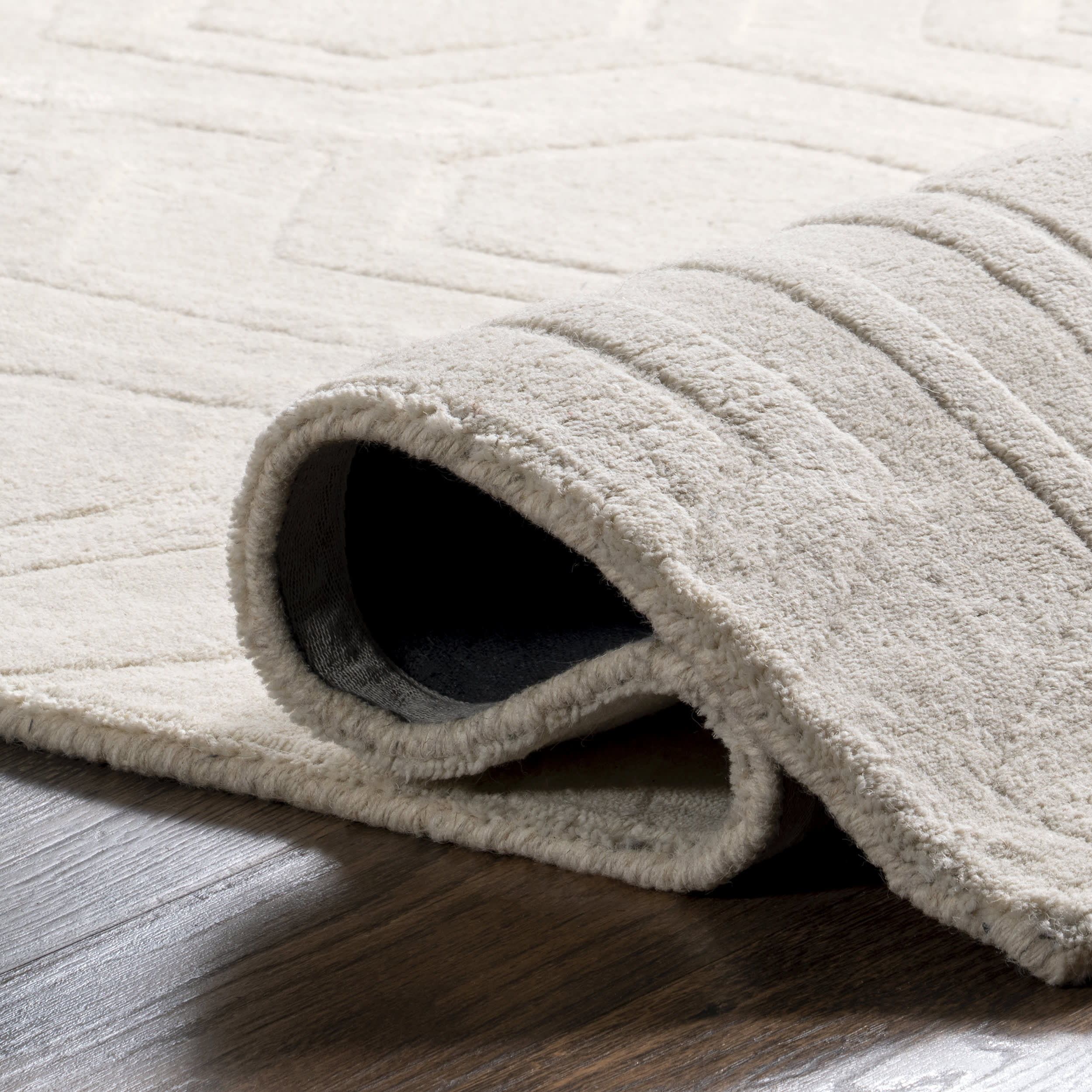 Honeycomb Rug | Ivory - Image 8