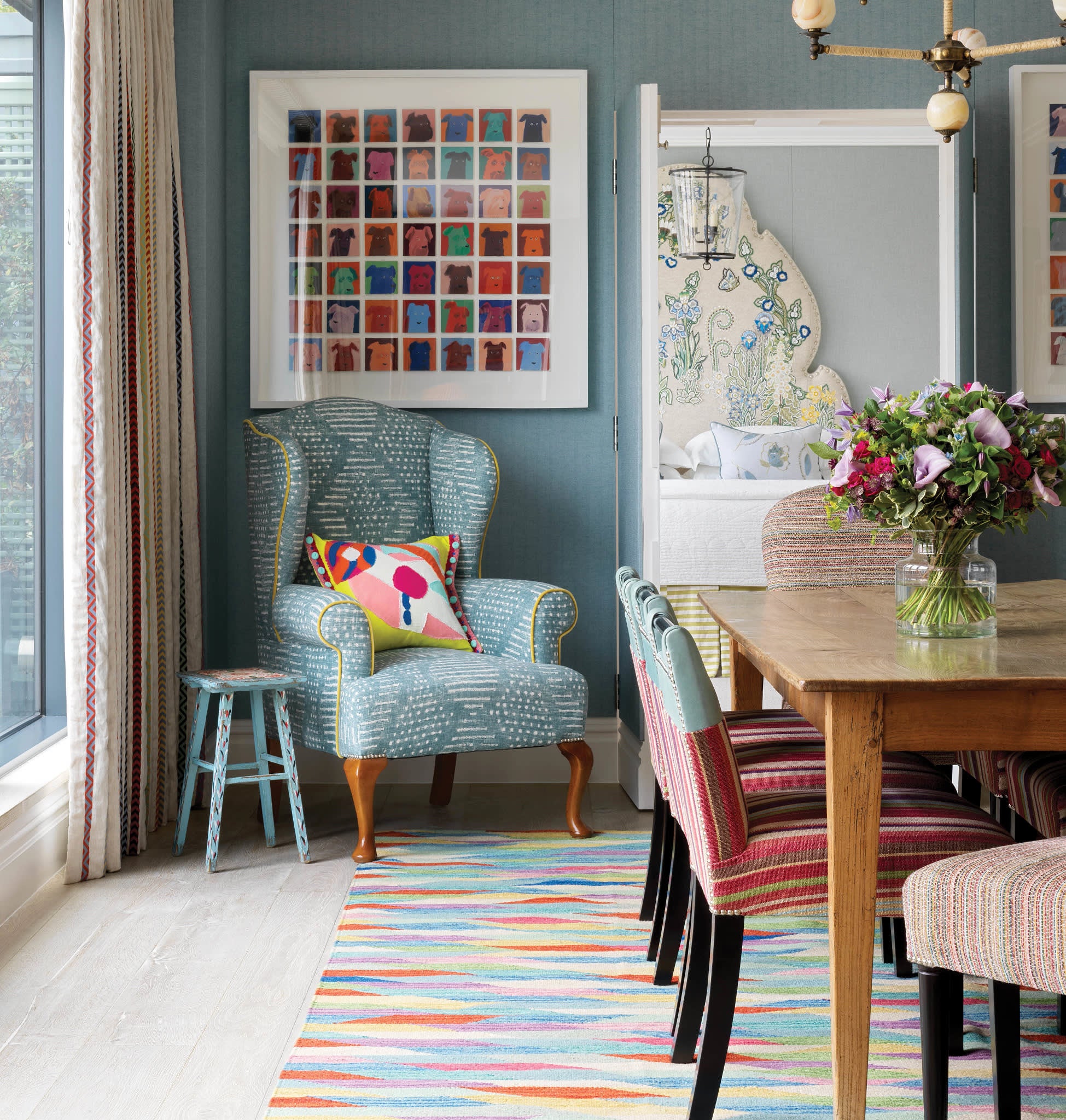 Hotline Handwoven Wool Rug | Multi - Image 2