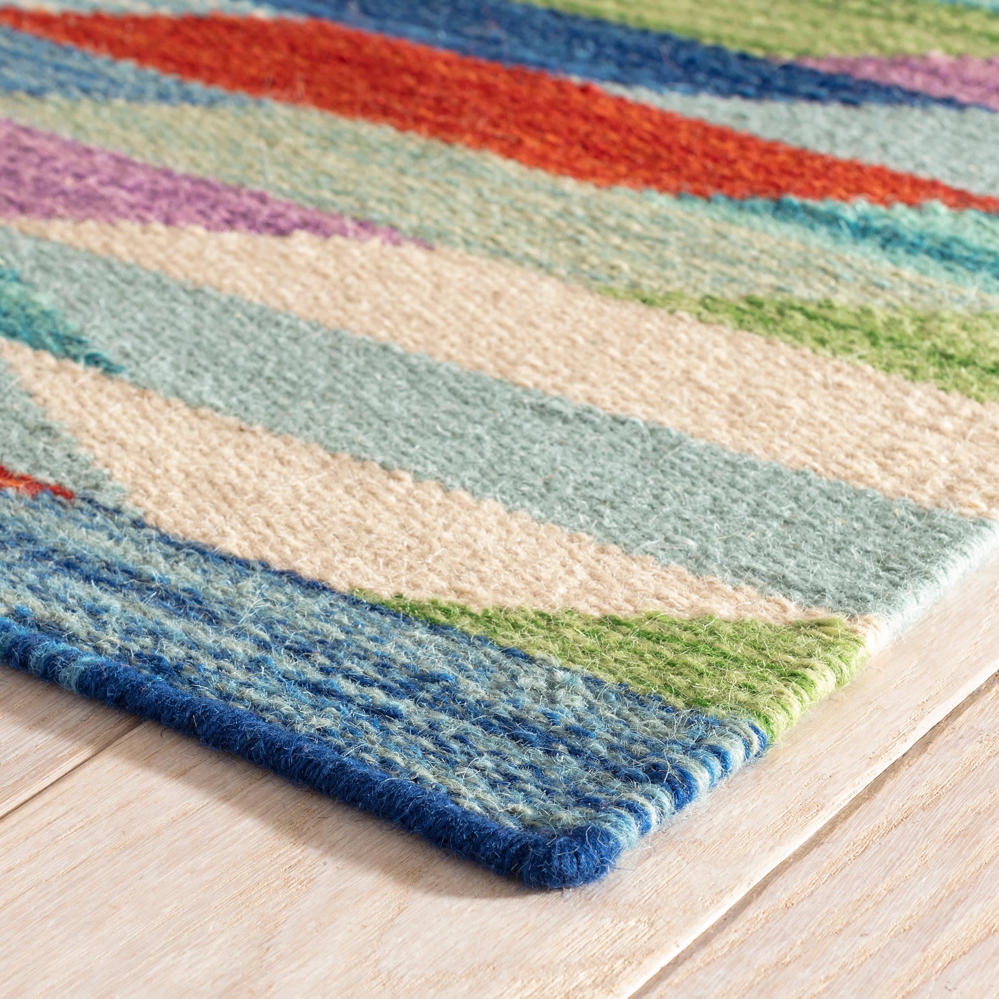 Hotline Handwoven Wool Rug | Multi - Image 6