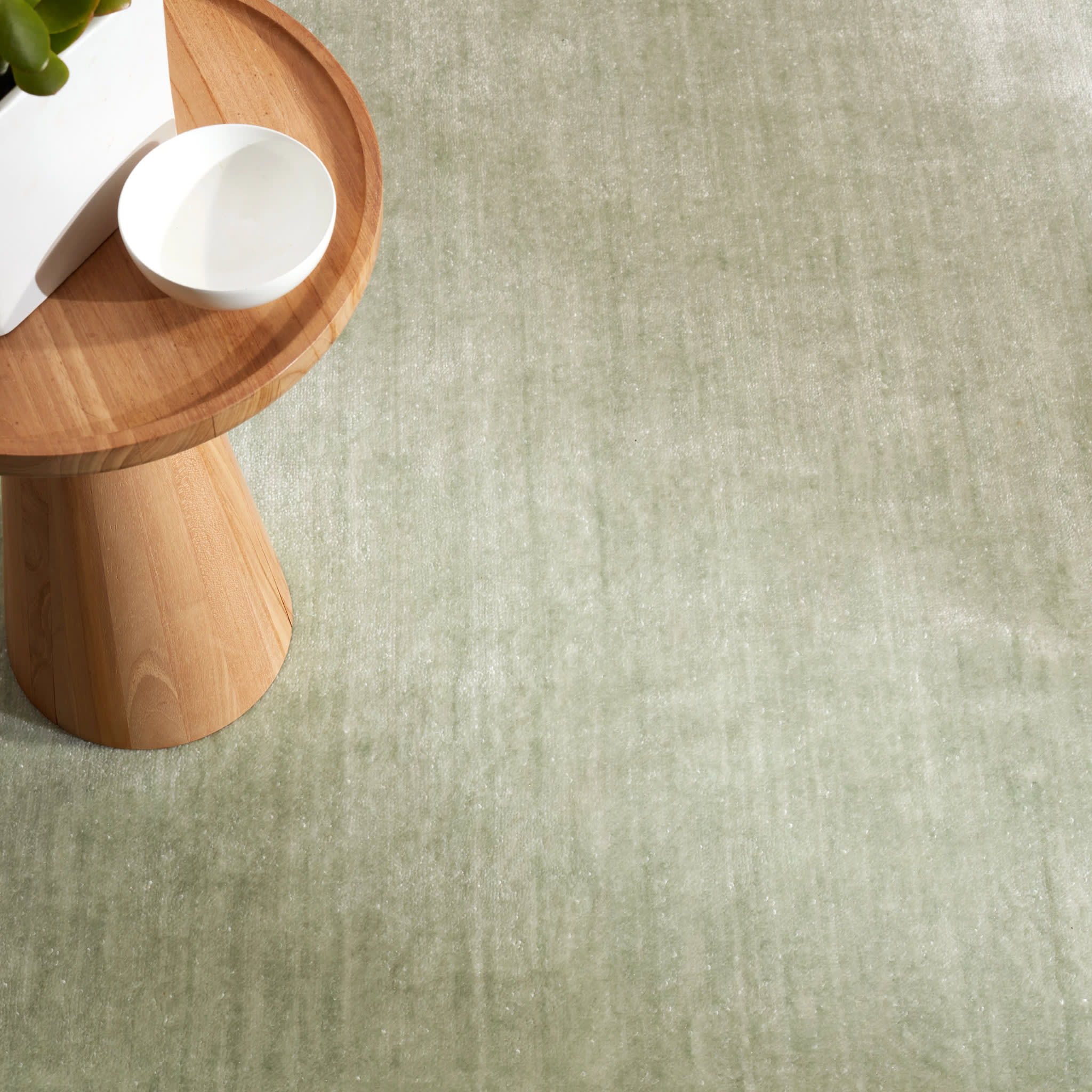 Hudson Hand Loom Knotted Rug | Desert Sage - Image 2