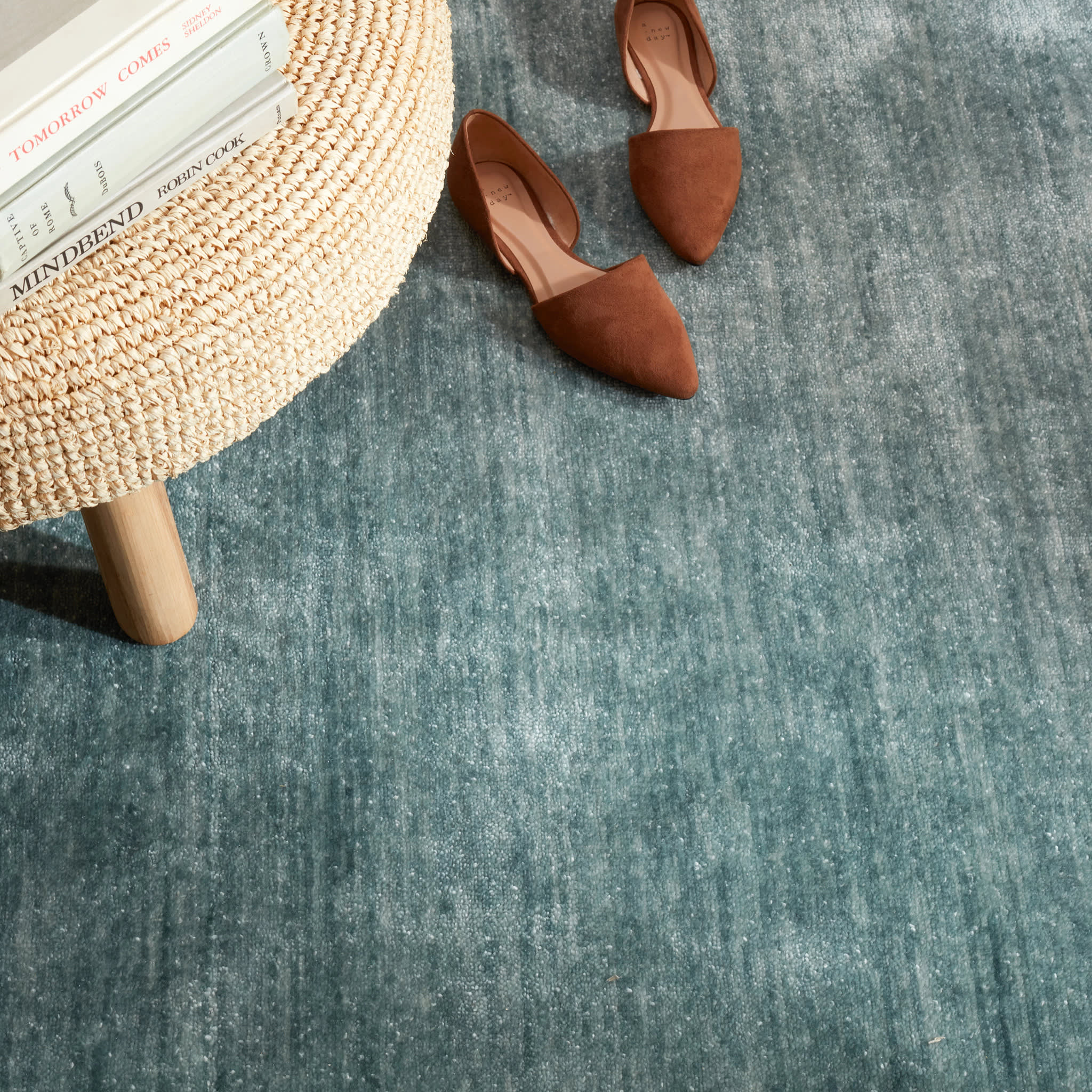 Hudson Hand Loom Knotted Rug | Pacific - Image 2