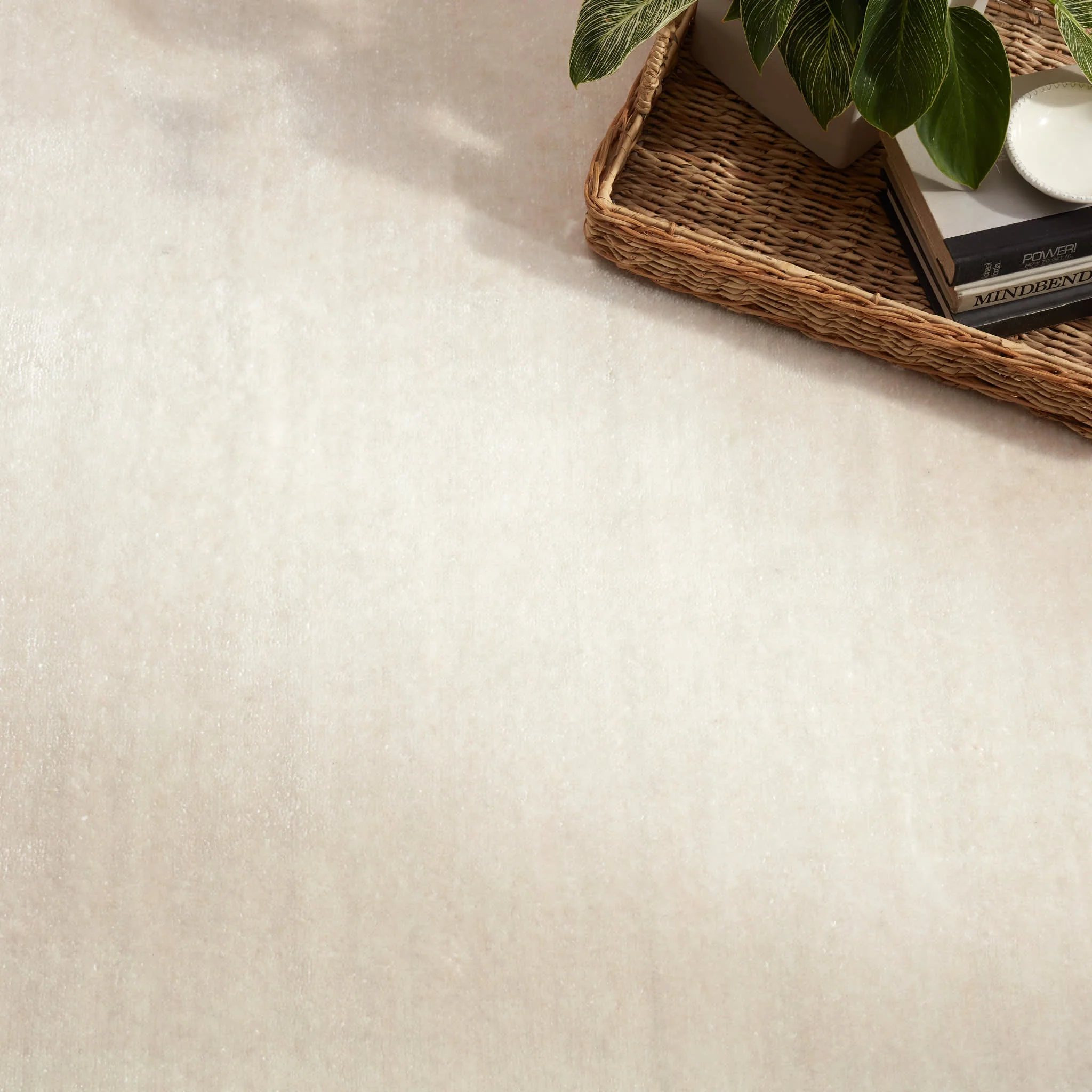 Hudson Hand Loom Knotted Rug | Plaster - Image 2