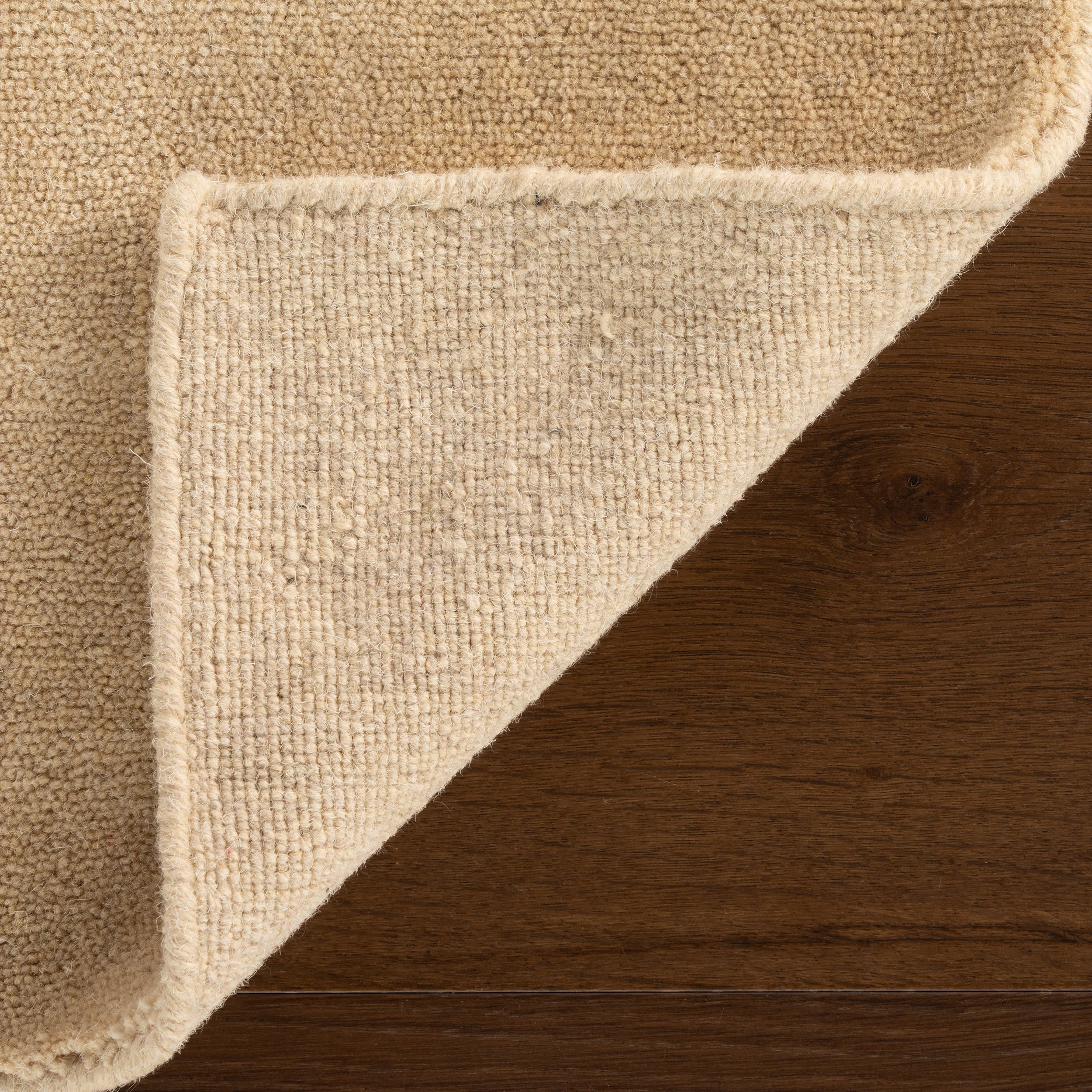 Iania Modern Solid Rug | Ivory - Image 10