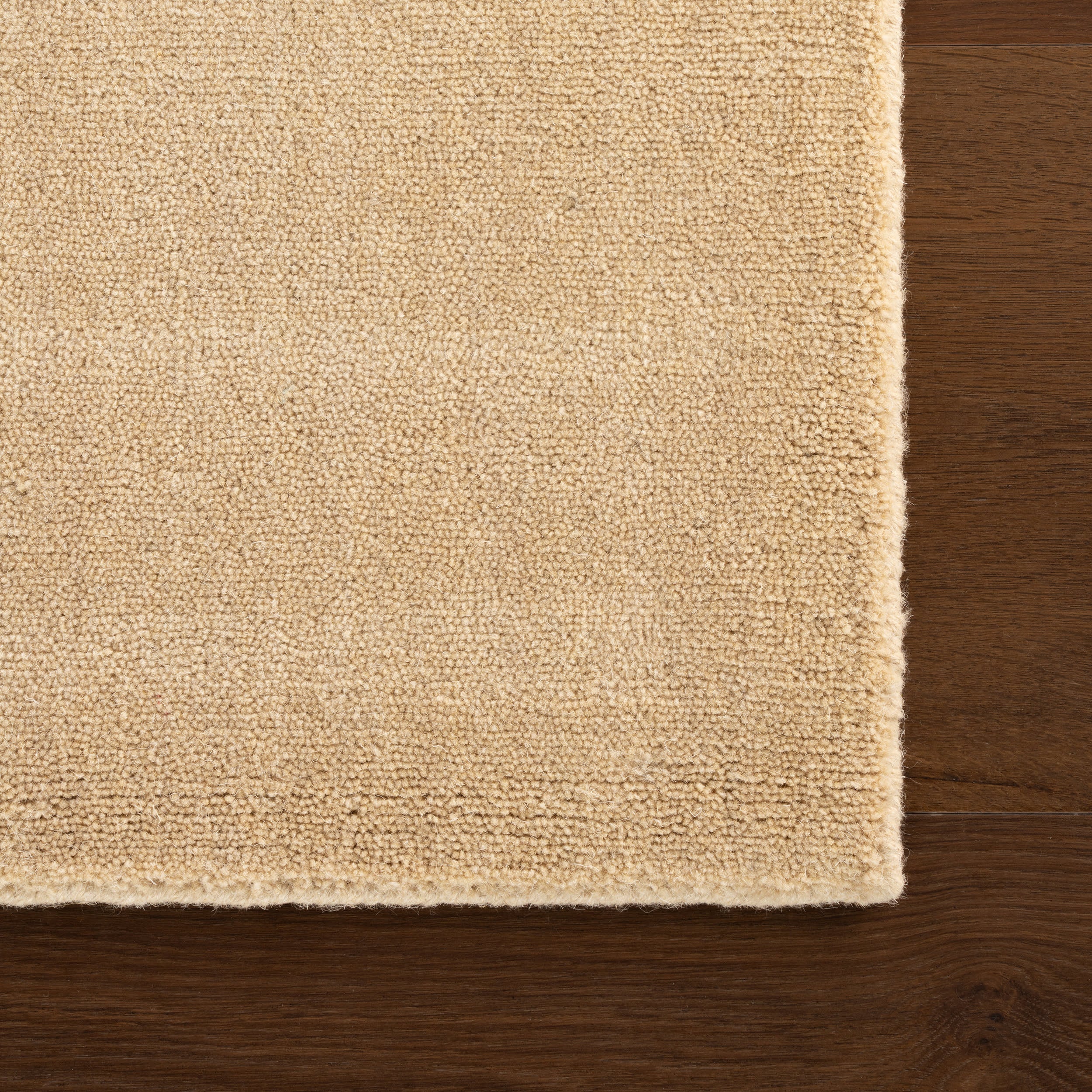 Iania Modern Solid Rug | Ivory - Image 9