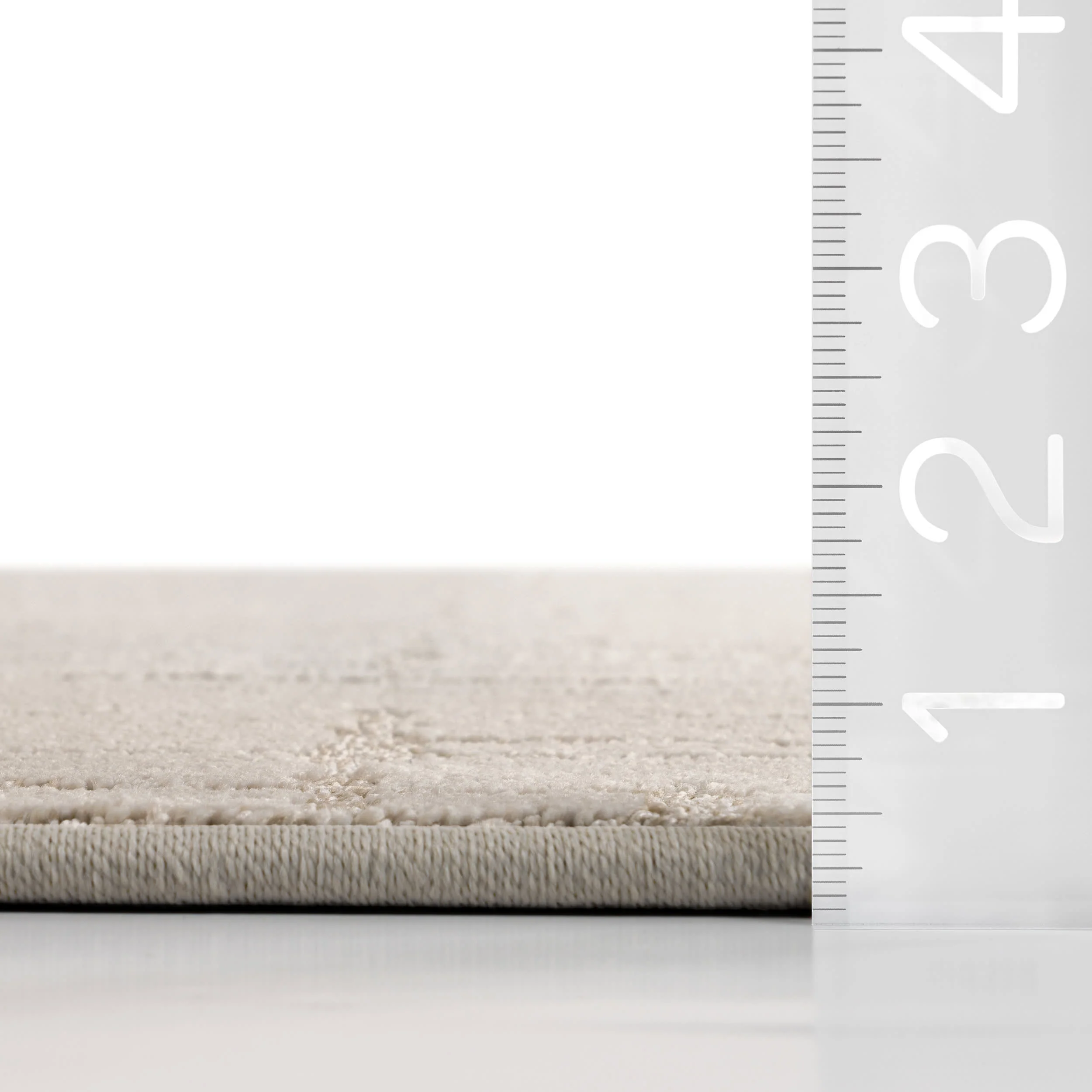 Ibis Crosshatch Custom Rug | Light Grey - Image 3