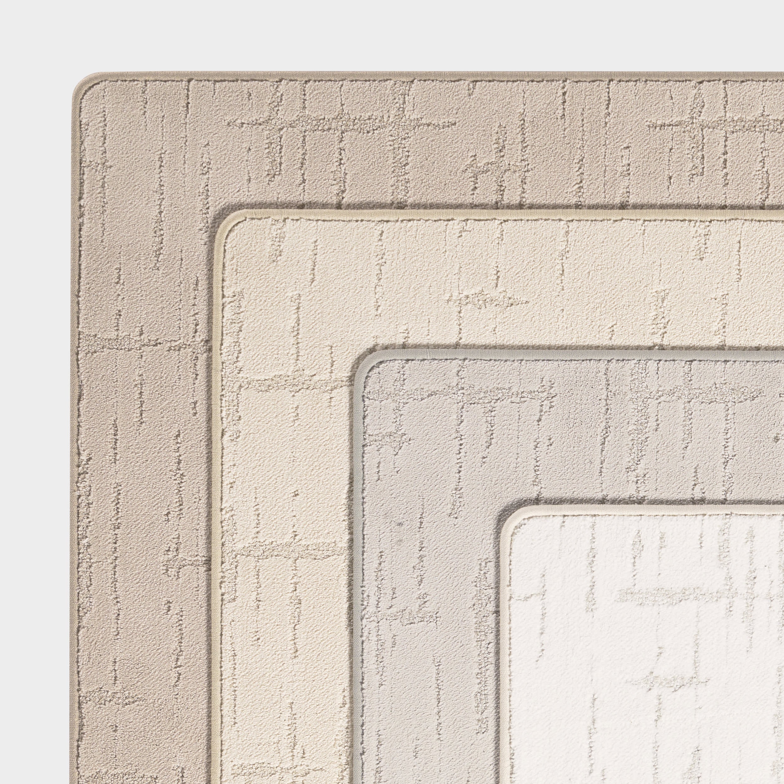 Ibis Crosshatch Custom Rug | Light Grey - Image 5