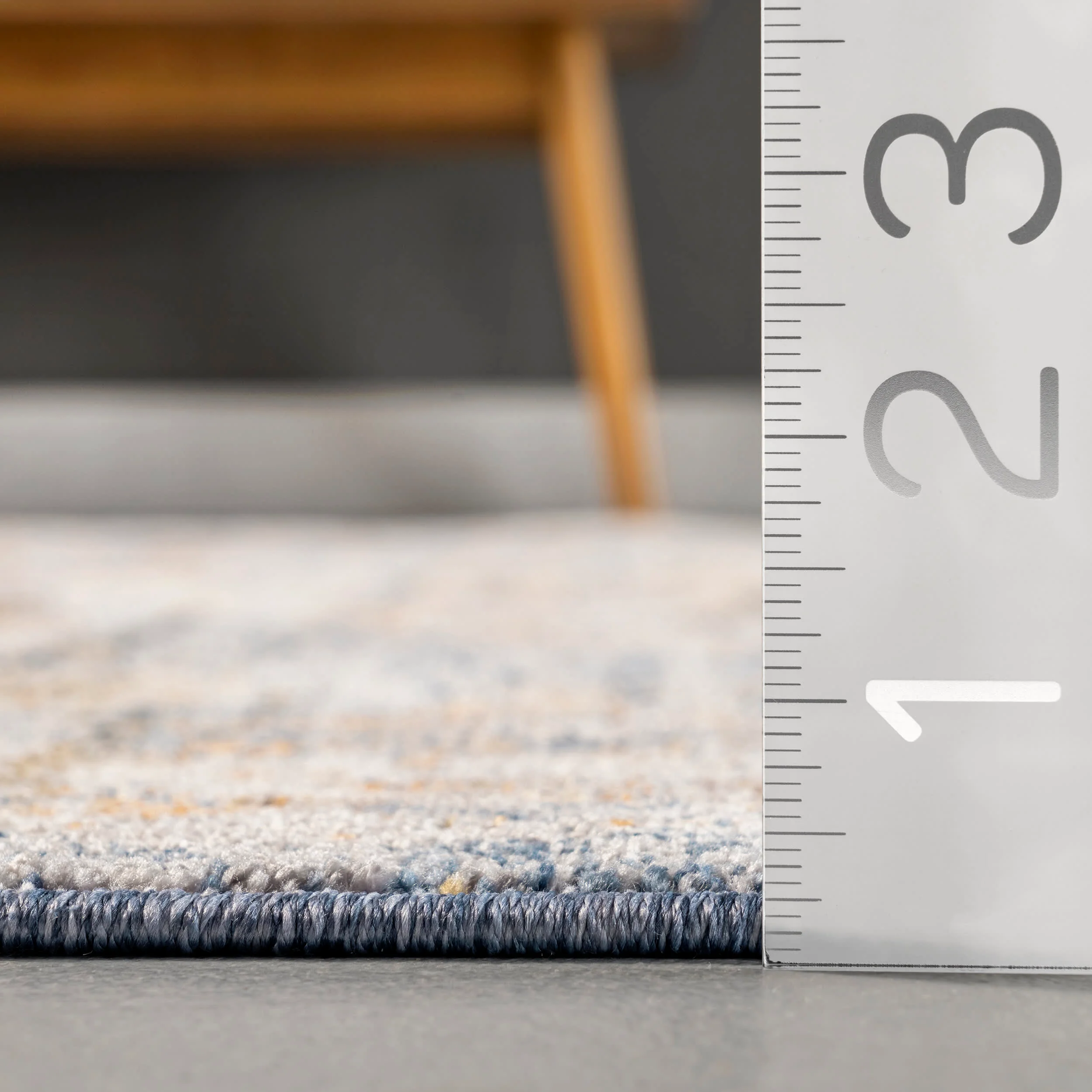 Idina Bordered Medallion Rug | Blue - Image 5
