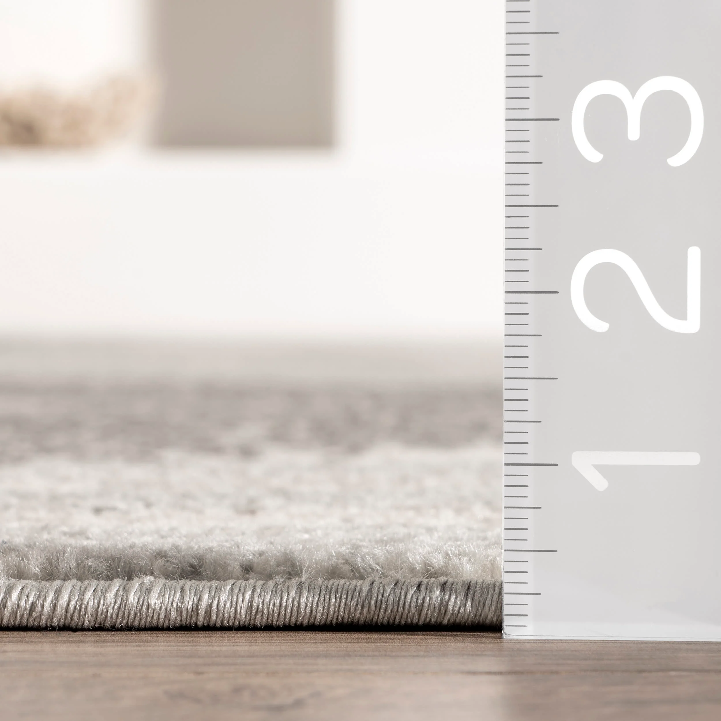 Iliana Striped Starfish Rug | Light Grey - Image 5