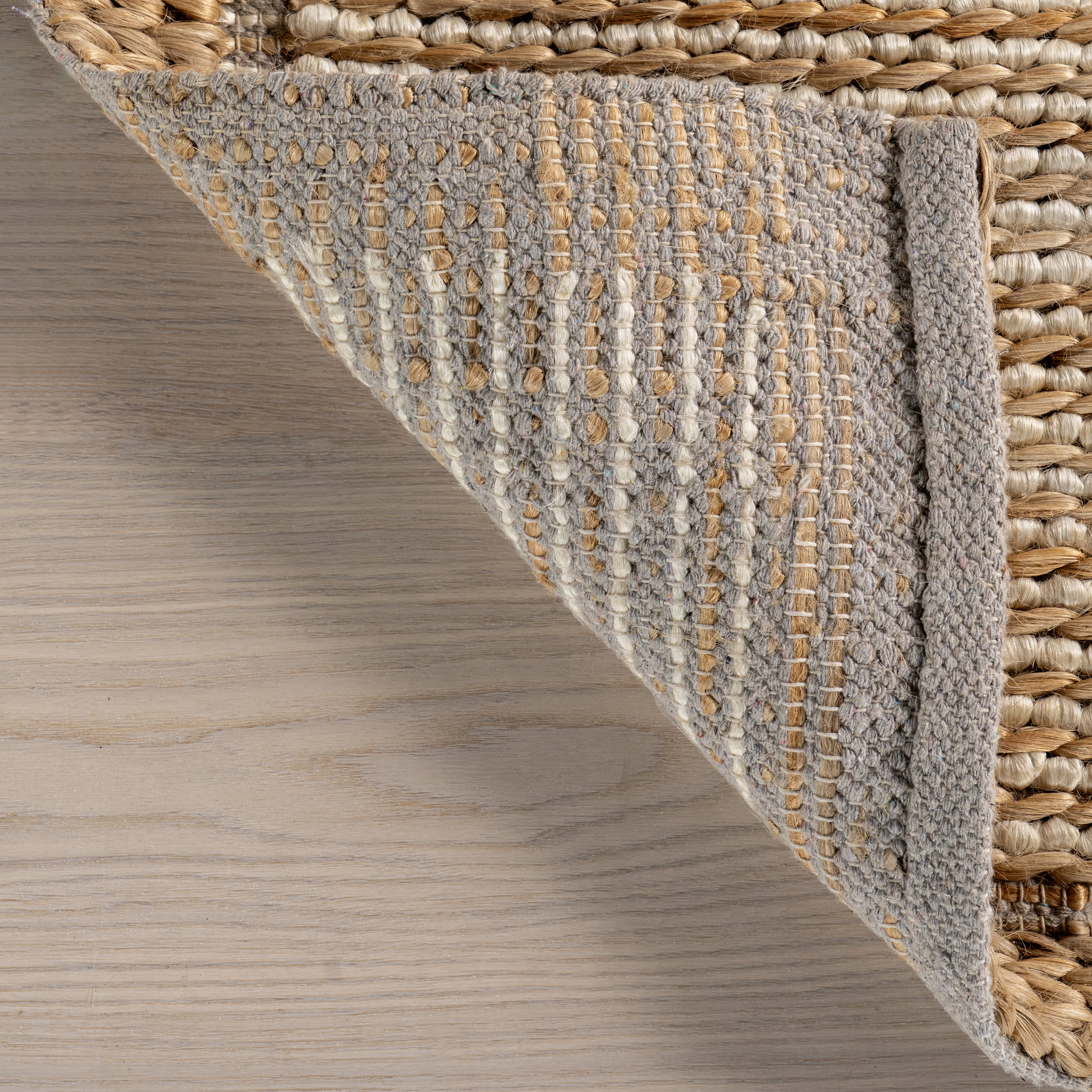 Ilse Bordered Hand Braided Jute Rug | Ivory - Image 6