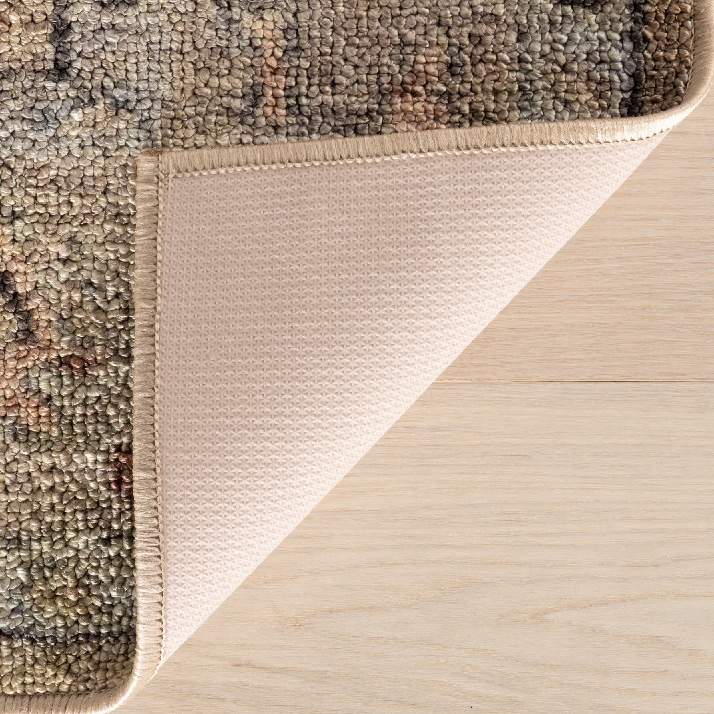 Ilysera Traditional Bordered Washable Rug | Beige - Image 8