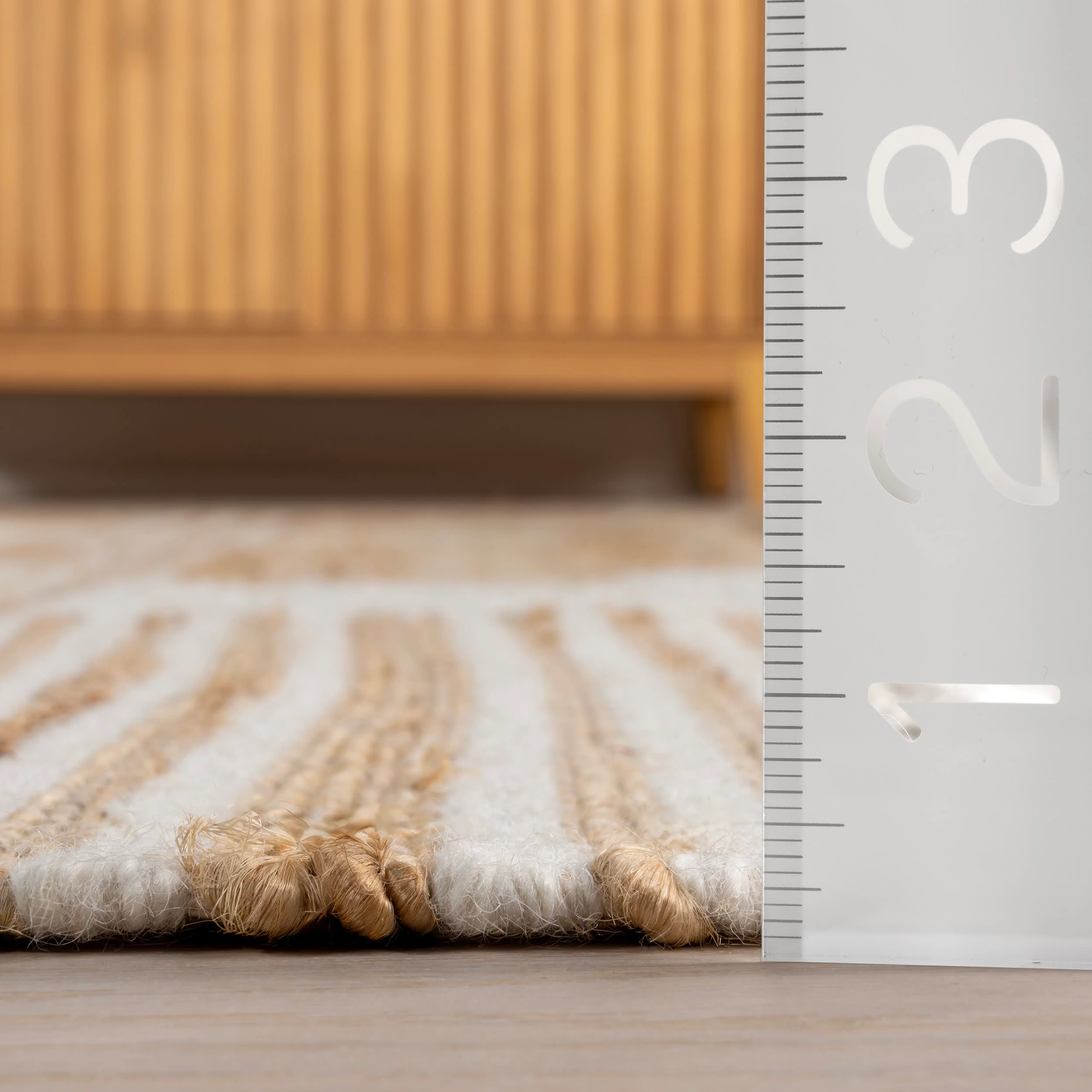 Iman Geometric Rug | Natural - Image 5