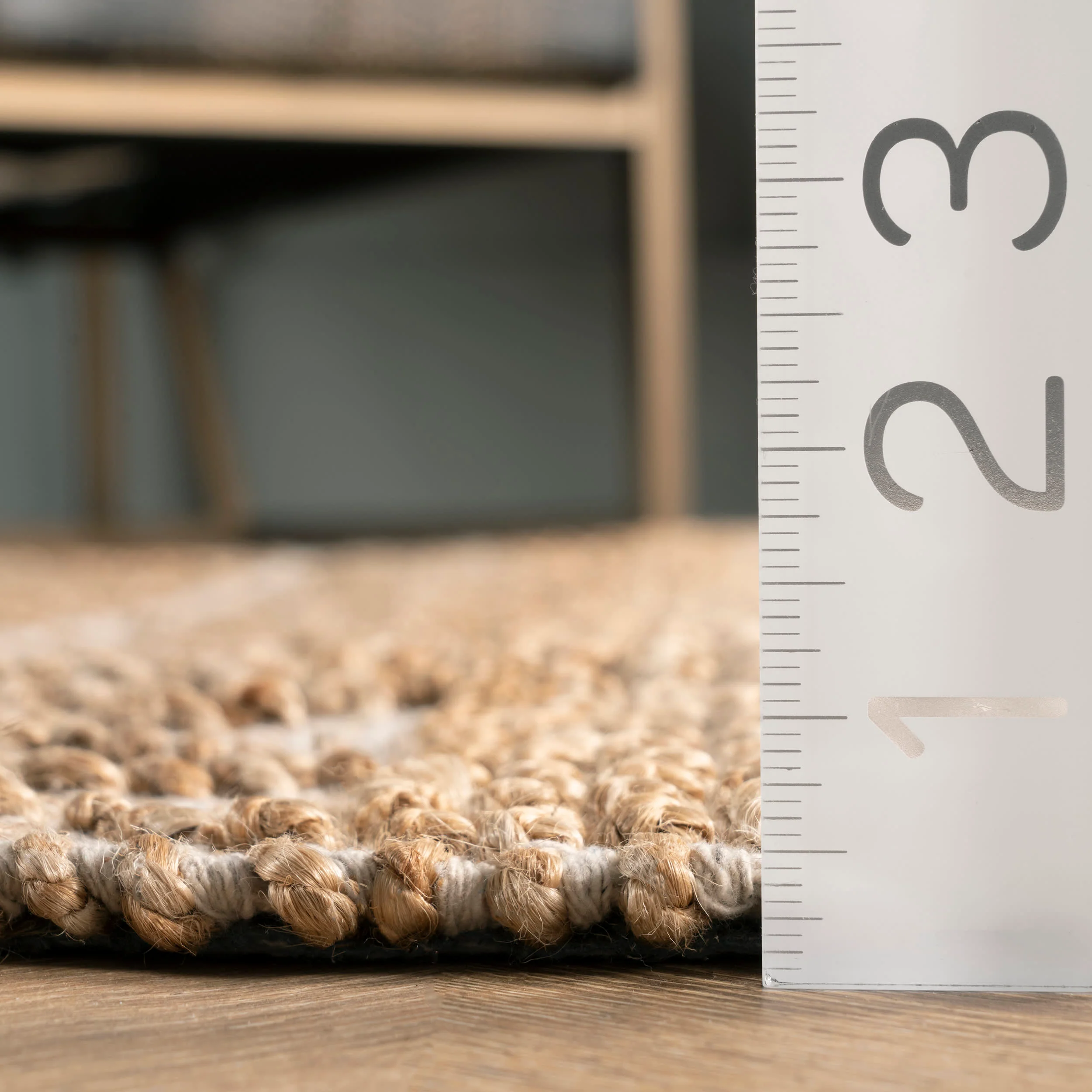 Imani Jute Textured Rug | Natural - Image 5