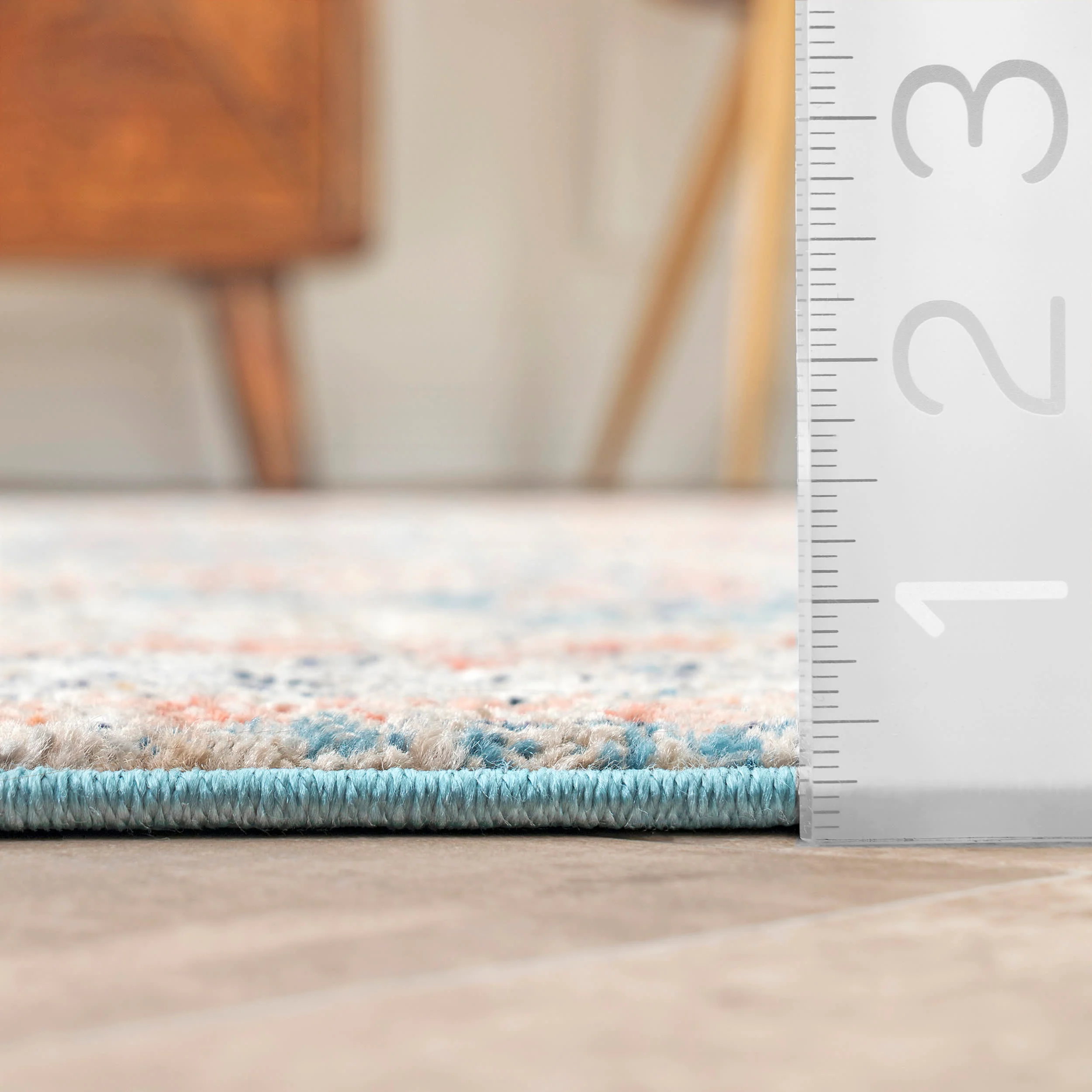 Impassioned Medallion Rug | Blue - Image 5