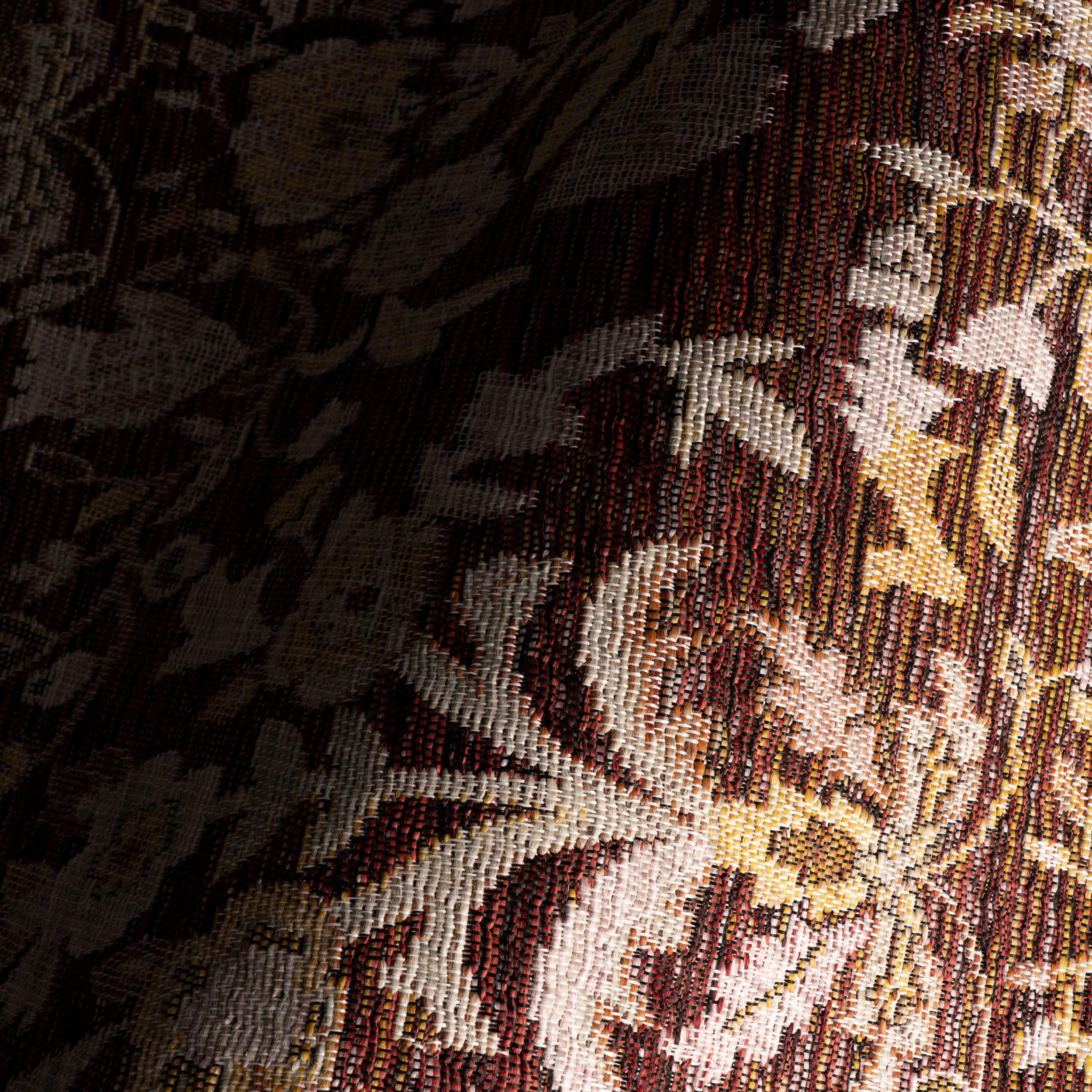 Inari Traditional Floral Indoor/Outdoor Rug | Brick - Image 3