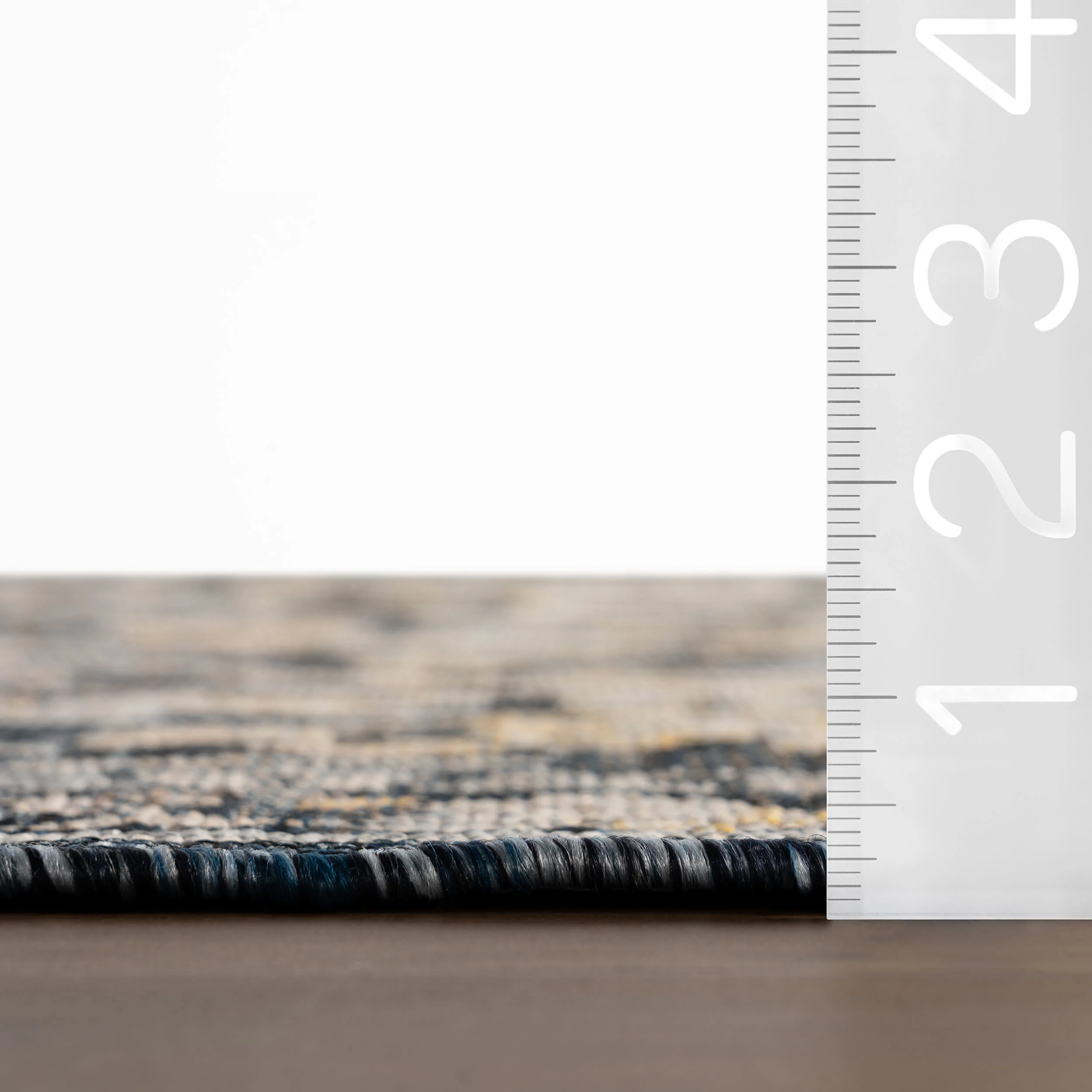 Inari Traditional Floral Indoor/Outdoor Rug | Navy - Image 5