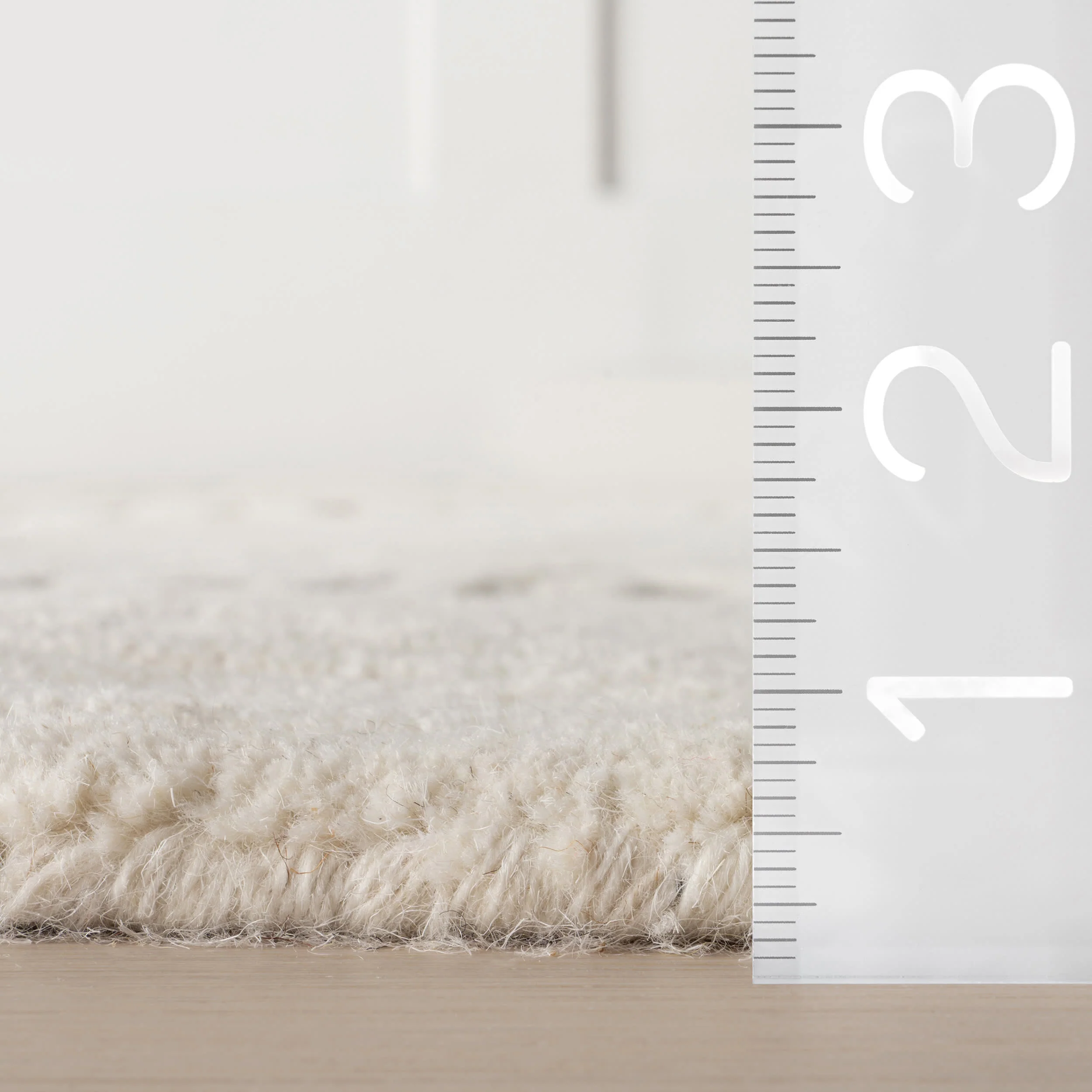 Indira Grooved Arc Rug | Ivory - Image 6