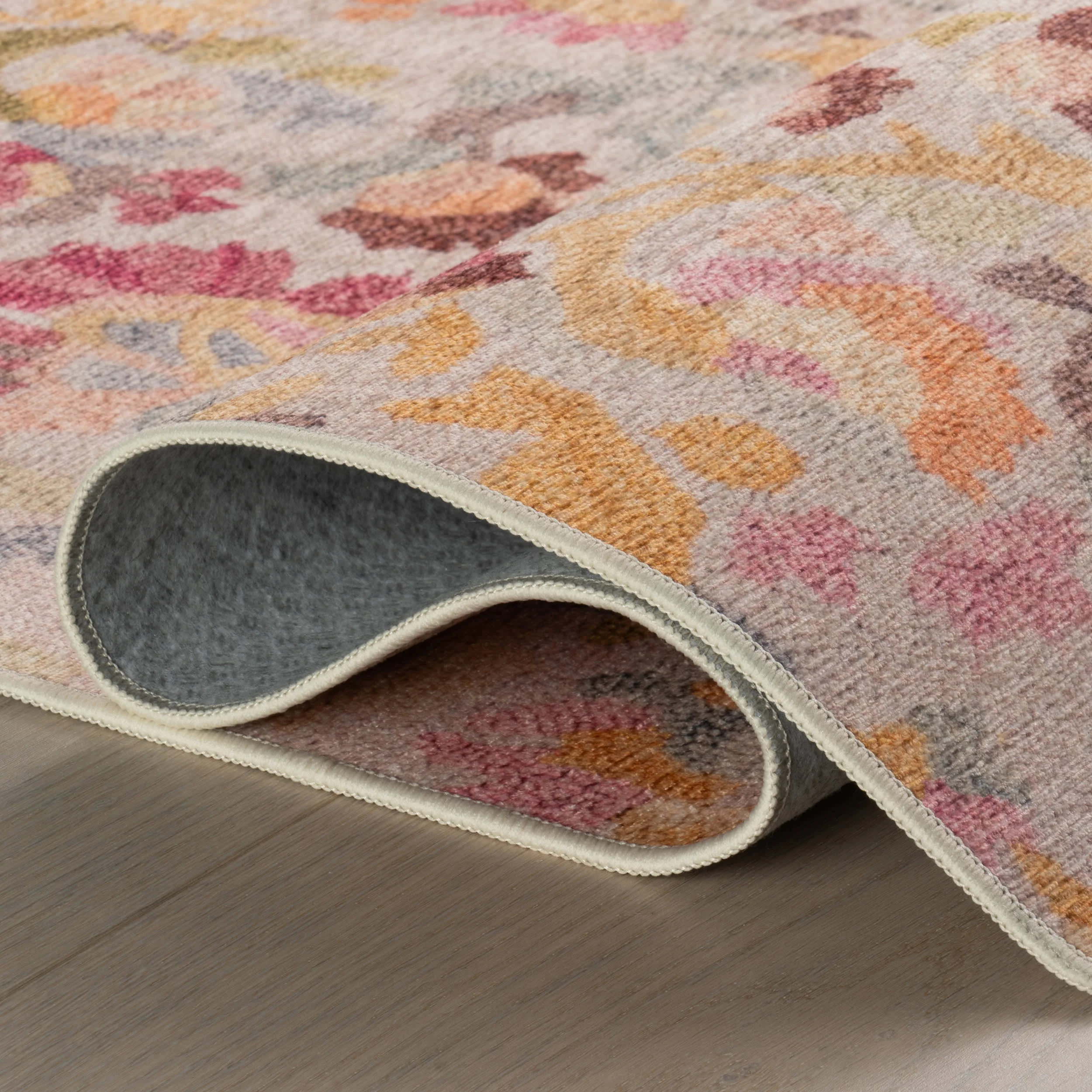 Ines Machine Washable Rug | Multi - Image 3