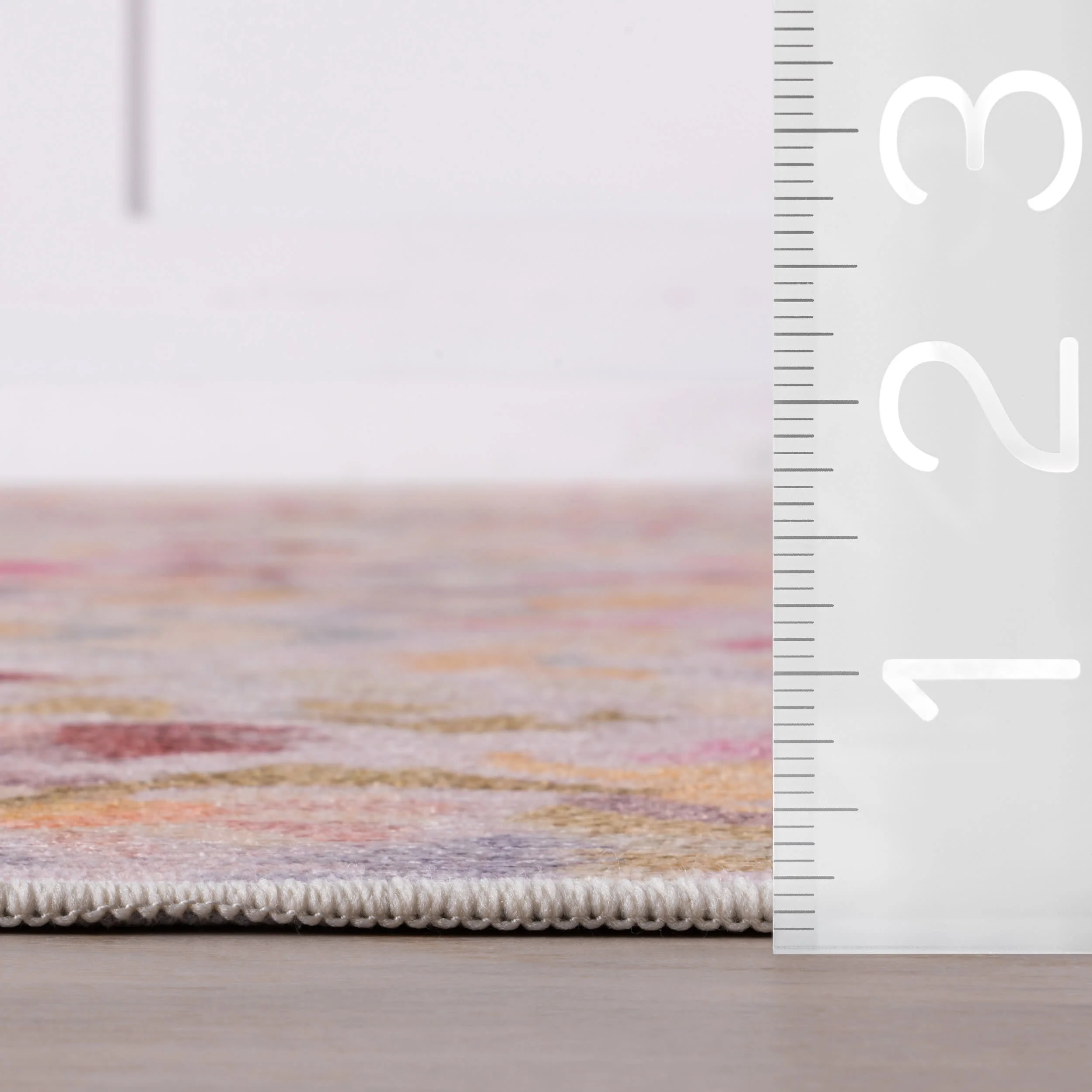 Ines Machine Washable Rug | Multi - Image 5