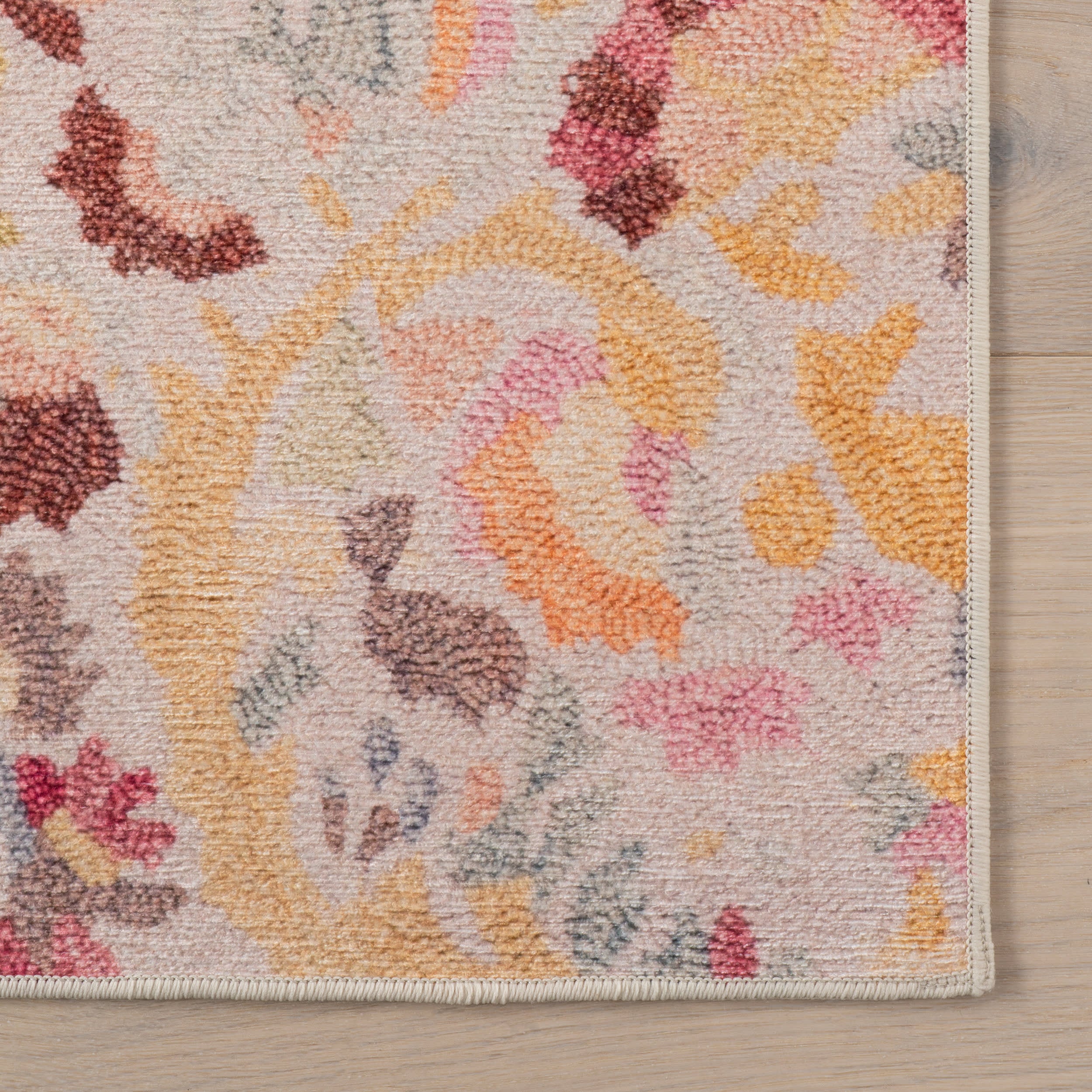 Ines Machine Washable Rug | Multi - Image 6