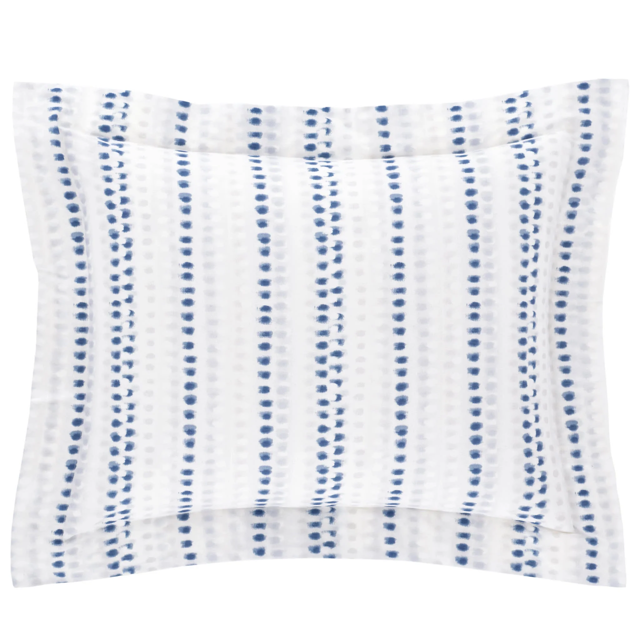 Ink Dots Sham | Blue - Image 2