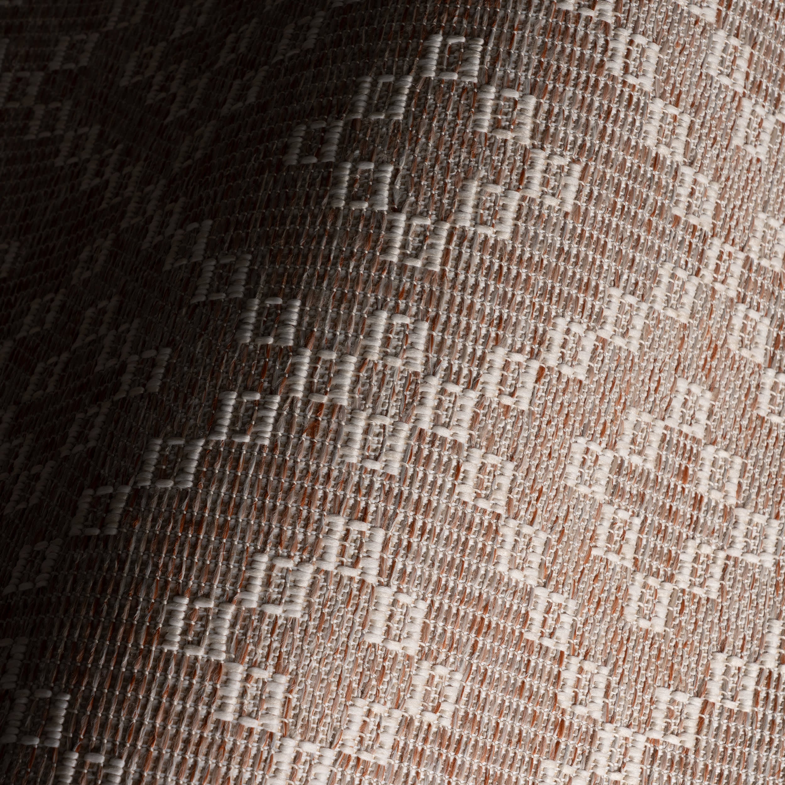 Inkala Bohemian Diamond Indoor/Outdoor Rug | Tan - Image 3
