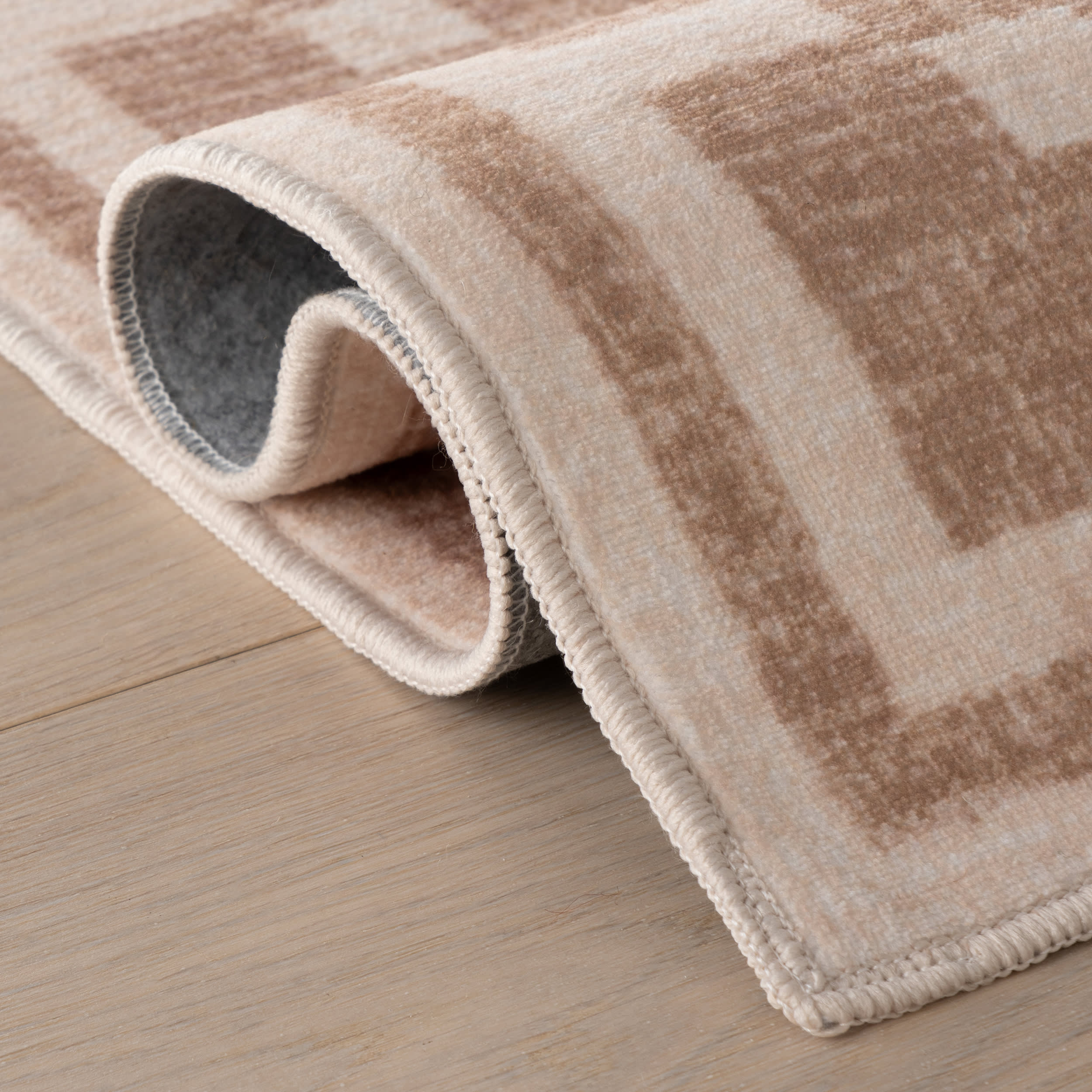 Innex Bohemian Washable Rug | Natural - Image 11