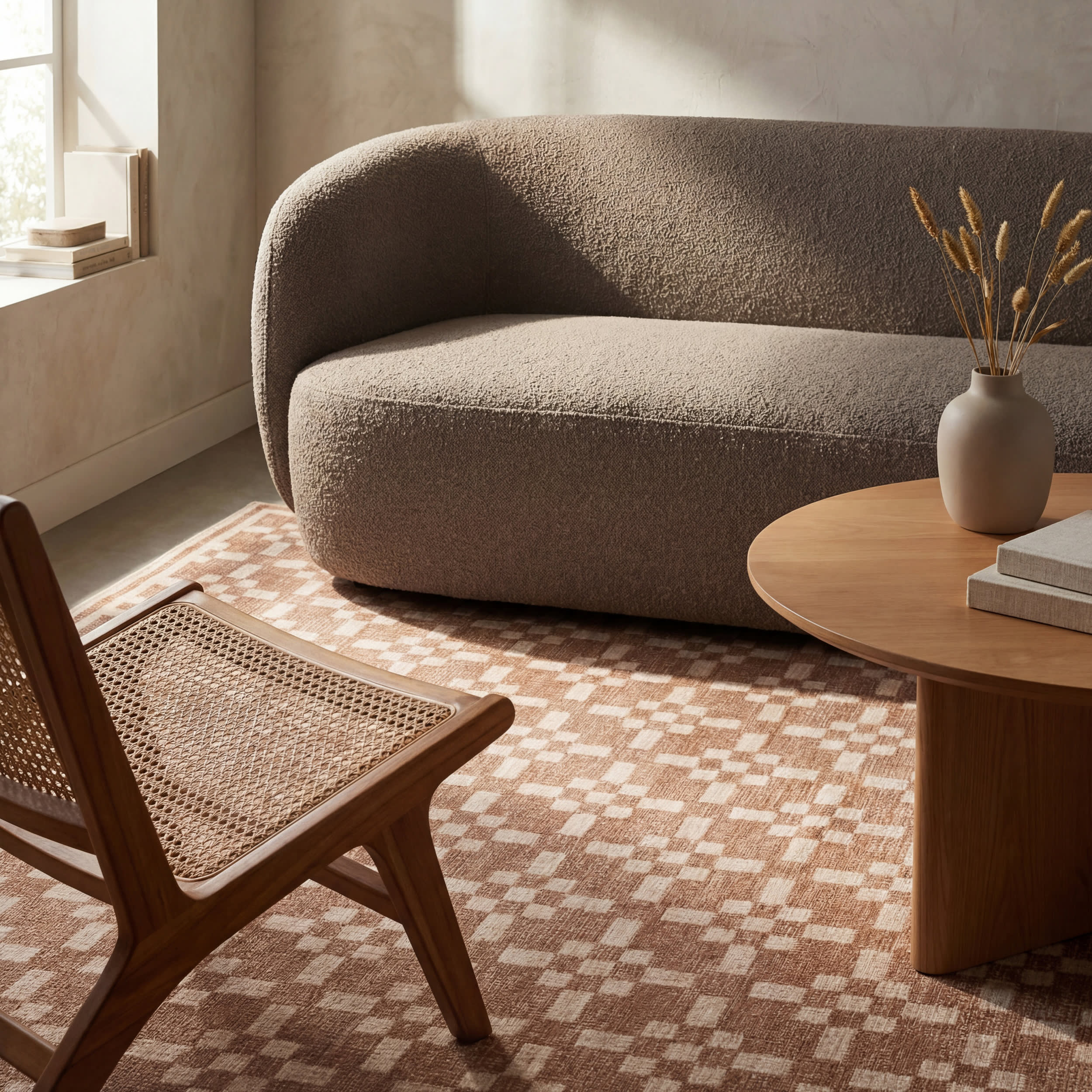 Innex Bohemian Washable Rug | Natural - Image 5