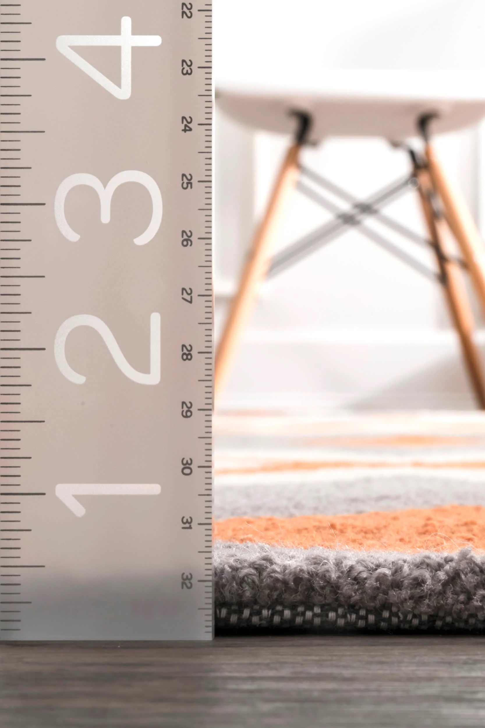Interconnected Diamonds Rug | Orange - Image 5