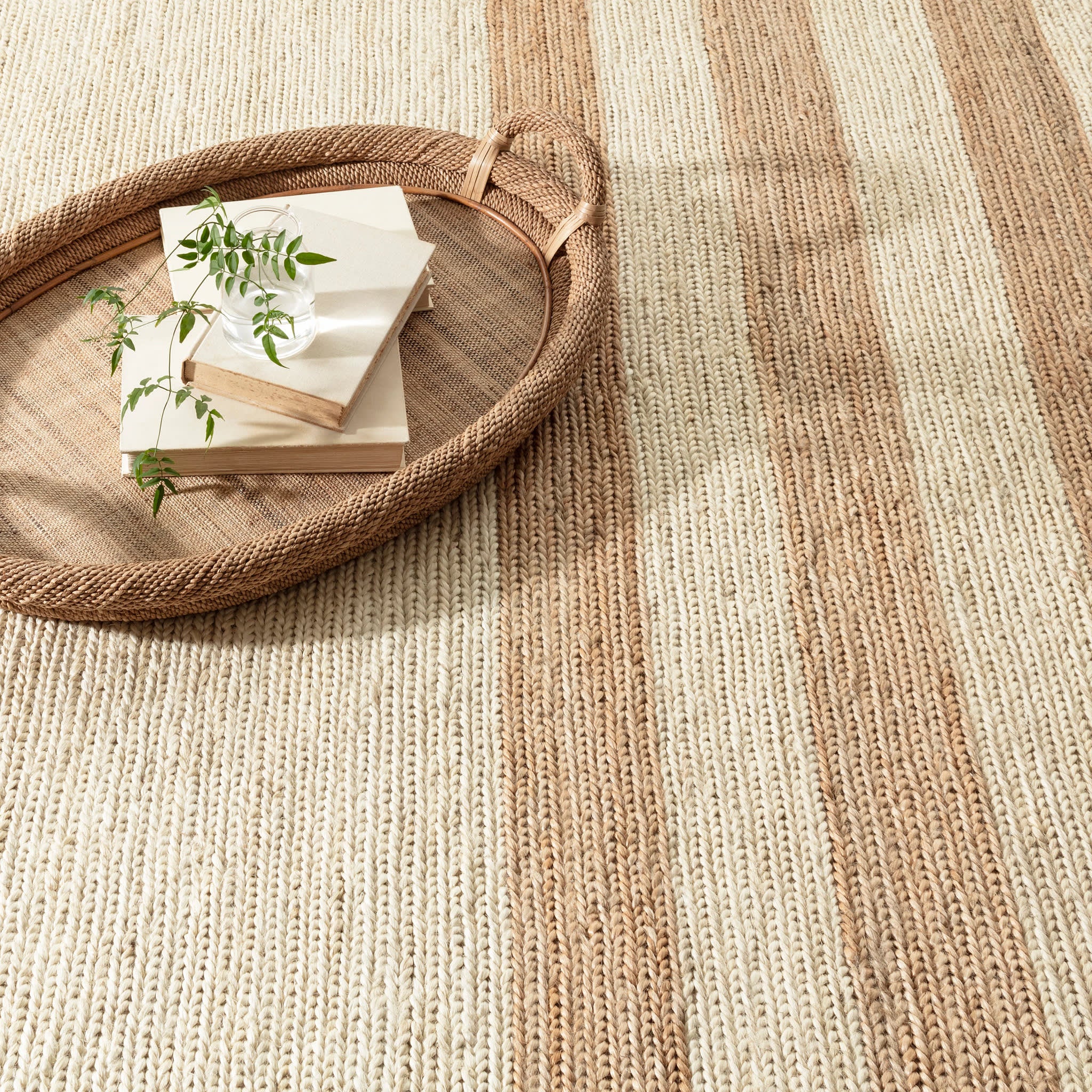 Ipswich Handwoven Jute Rug | Natural - Image 2