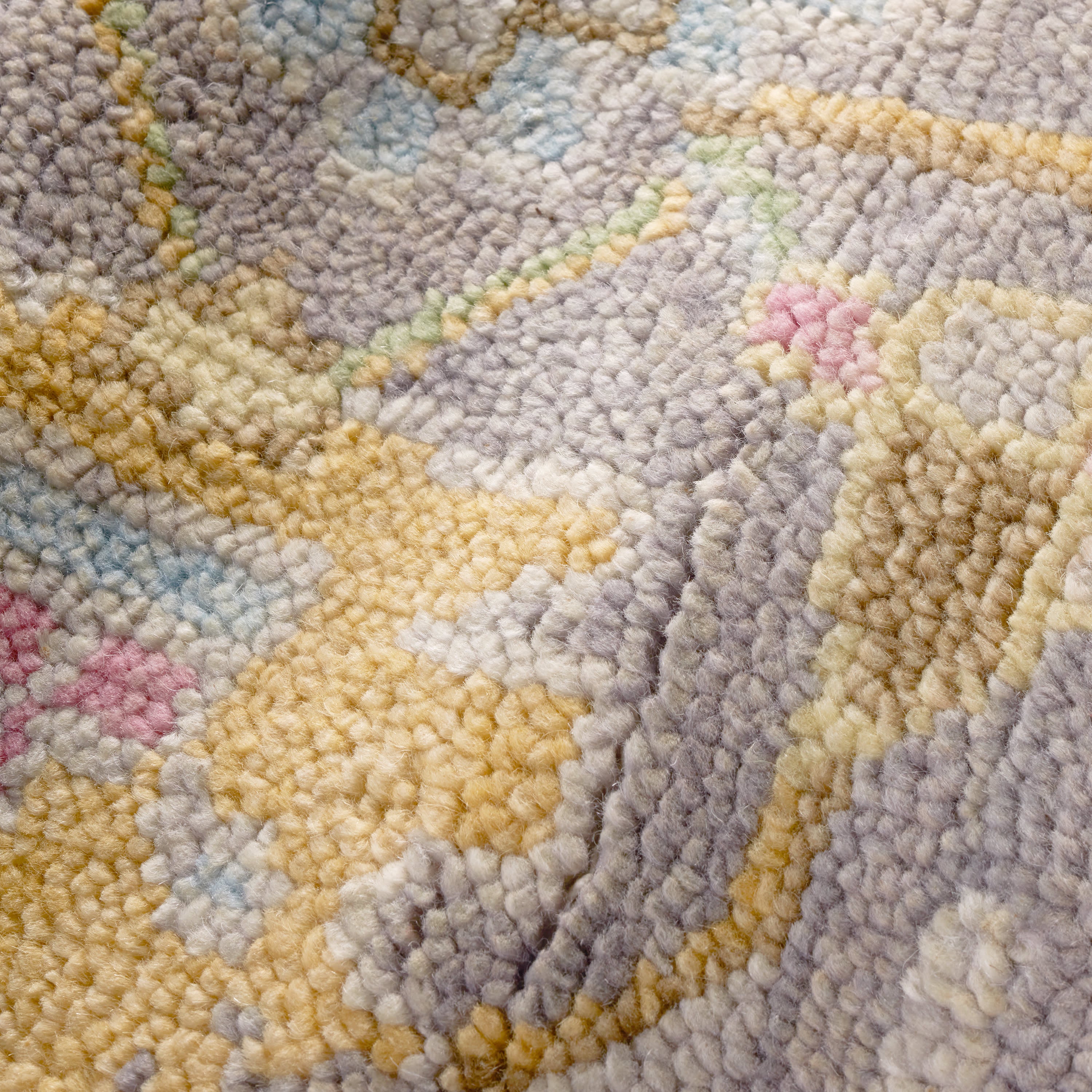 Iris Hand Knotted Wool Rug | Multi - Image 4