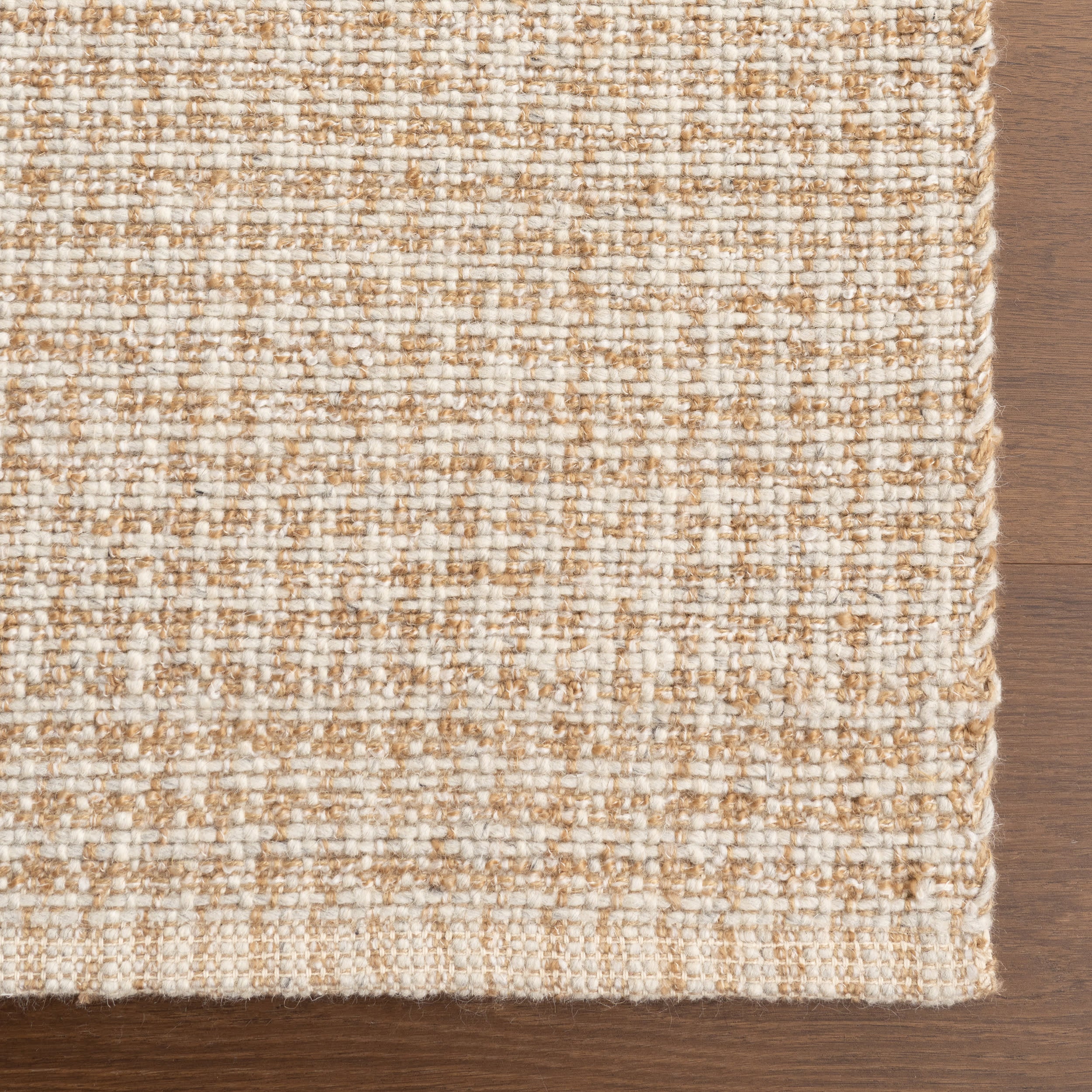 Isadora Checkered Rug | Ivory - Image 4