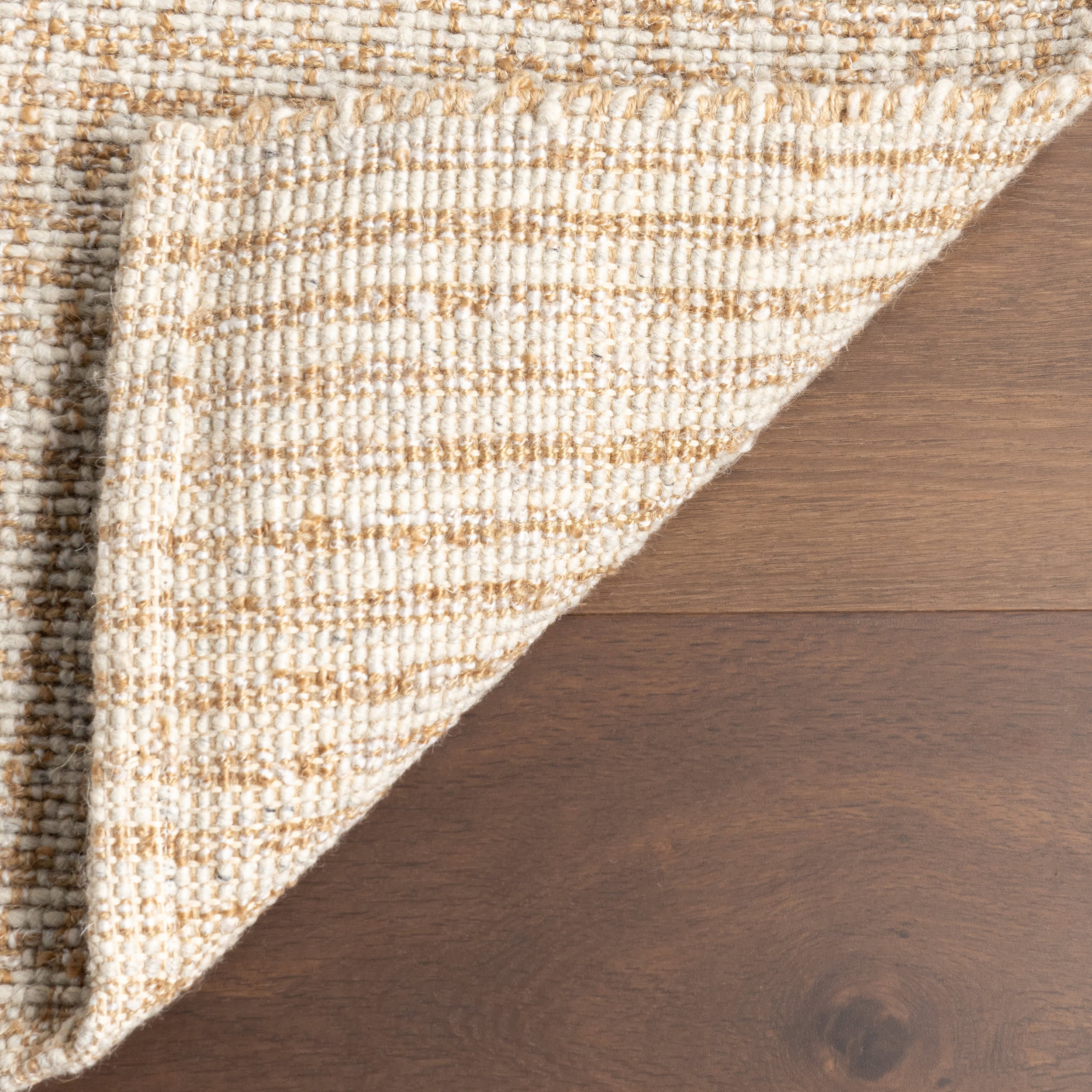 Isadora Checkered Rug | Ivory - Image 7