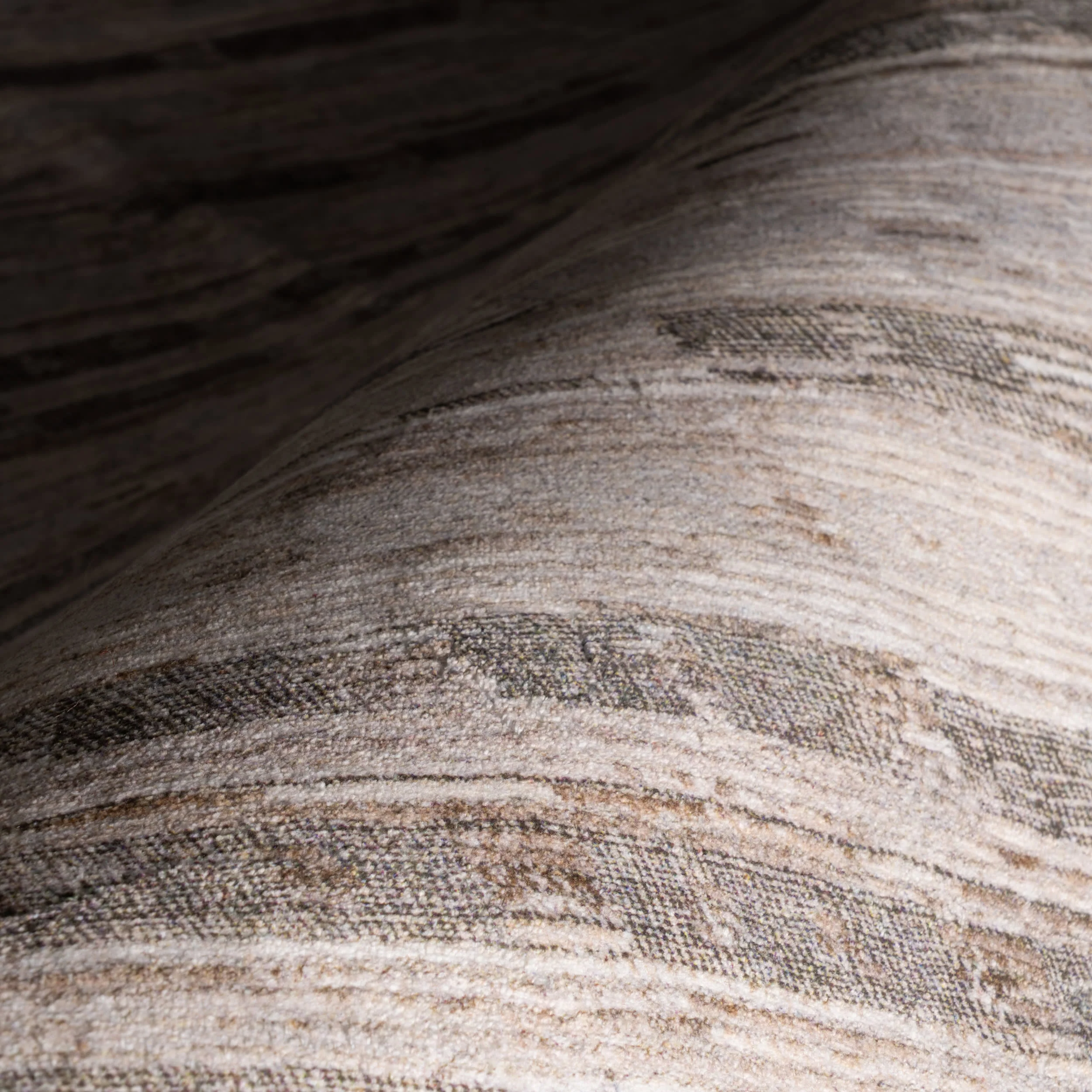 Isara Abstract Washable Rug | Beige - Image 3