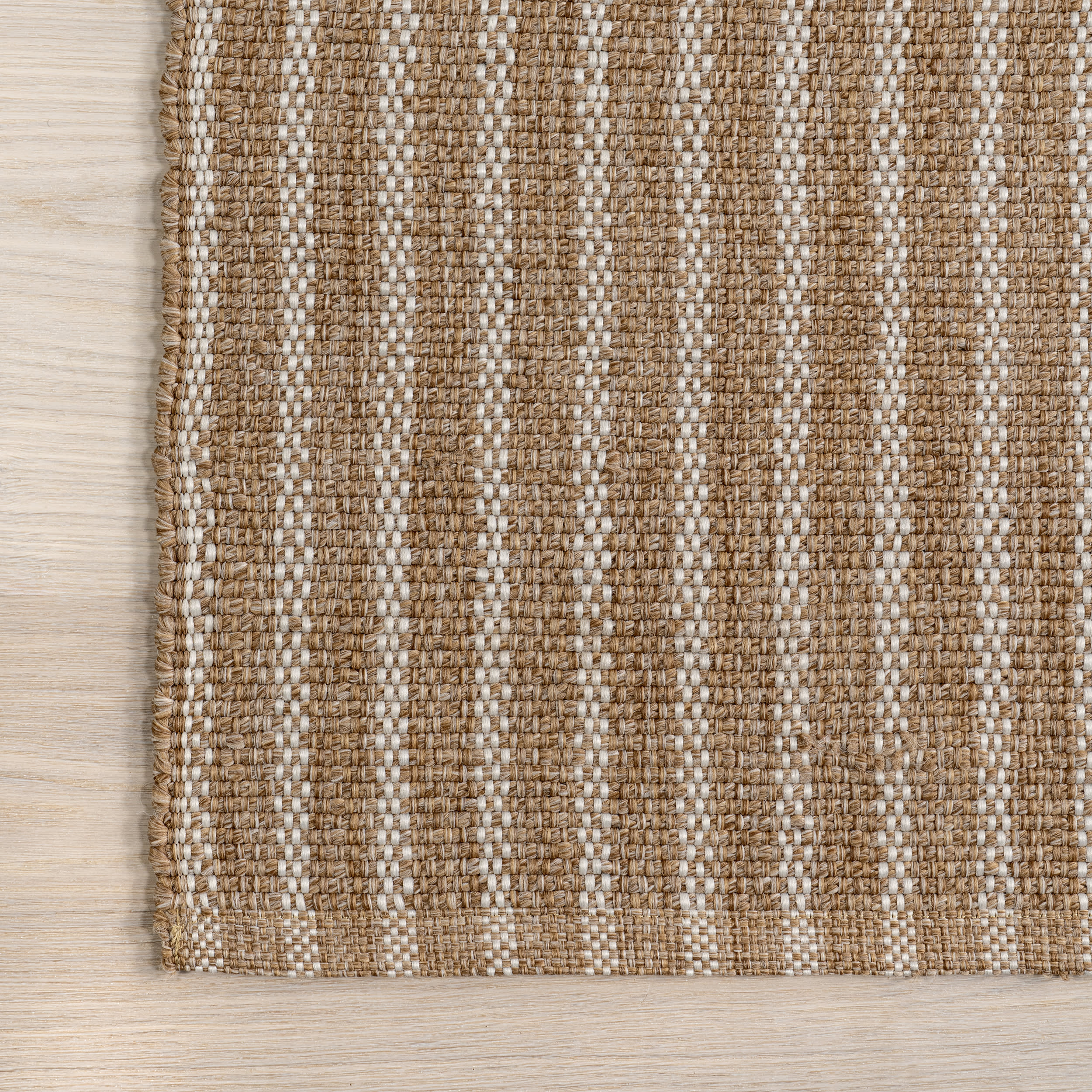 Ivey Solid Faux Jute Indoor/Outdoor Rug | Natural - Image 3