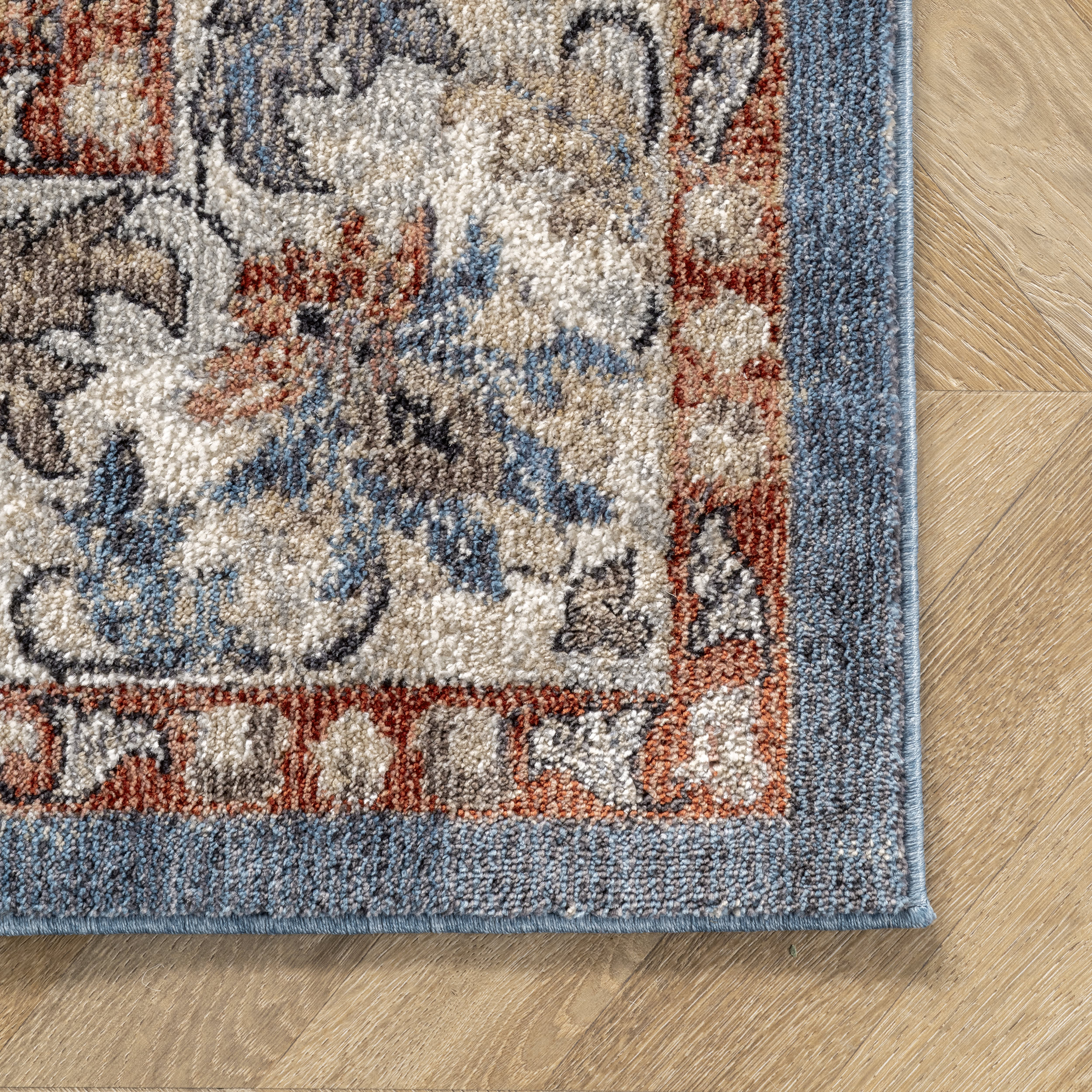 Ivied Medallion Rug | Blue - Image 3