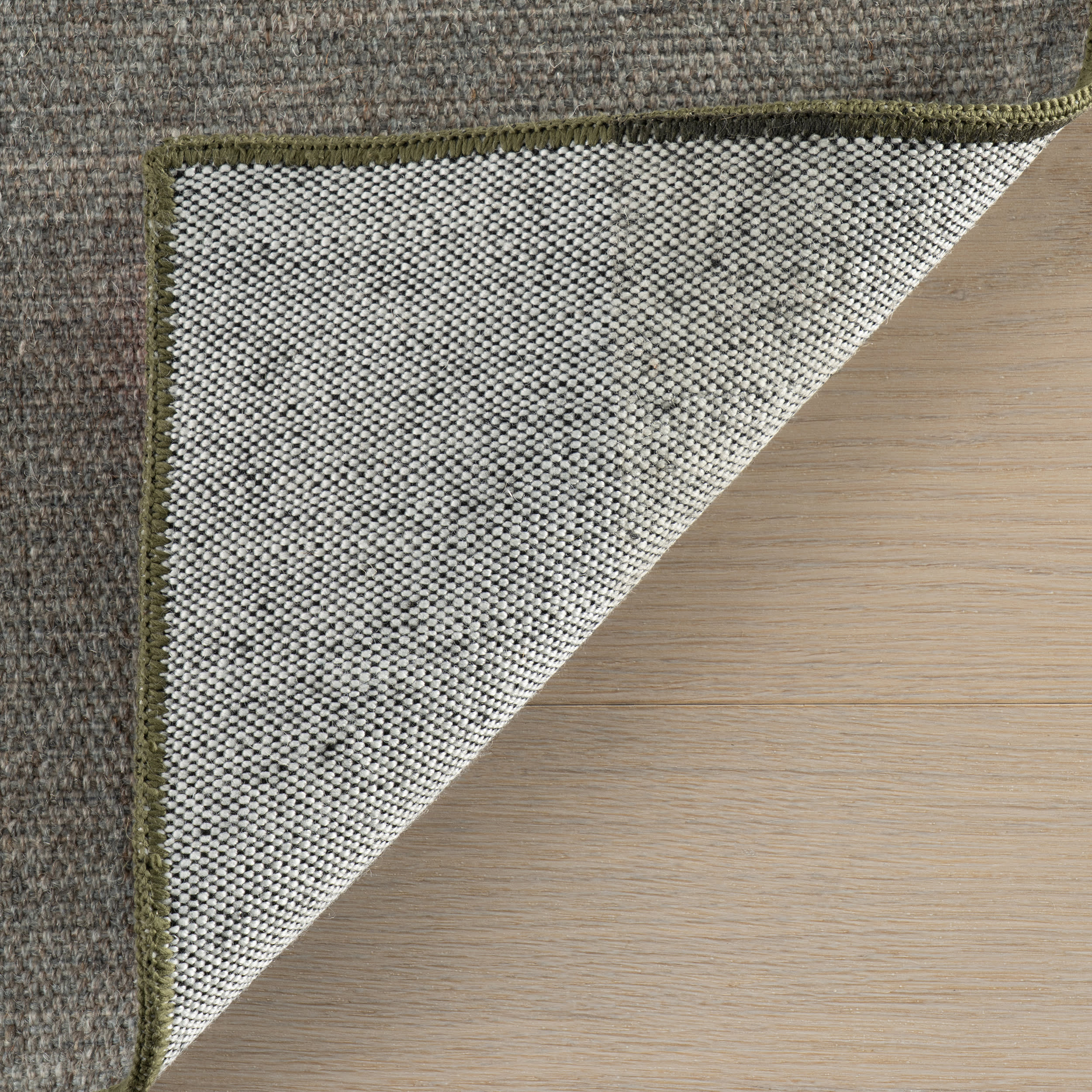 Ivy Floral Washable Rug by Nate Berkus | Charcoal - Image 6