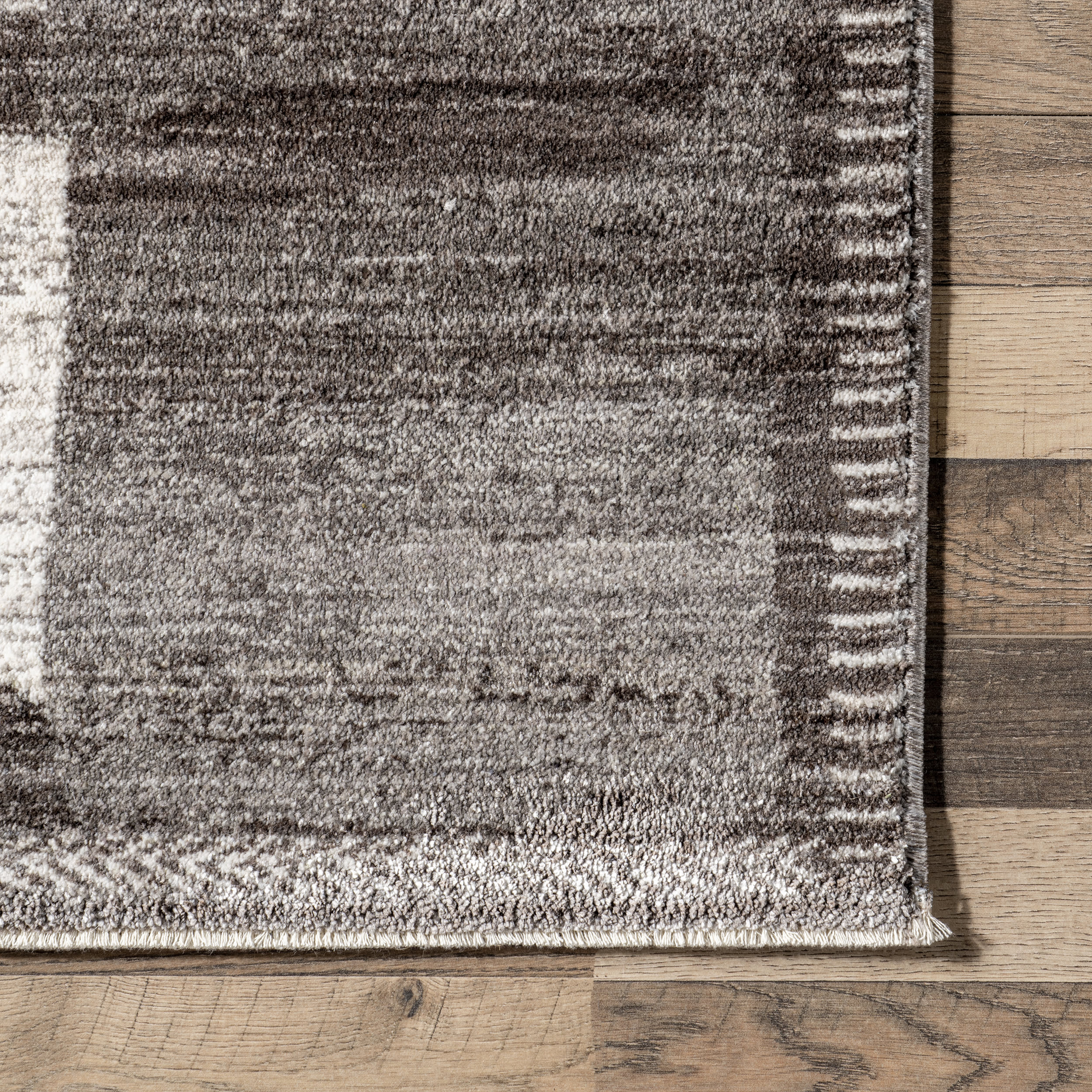 Iyanna Abstract Geometric Rug | Grey - Image 3