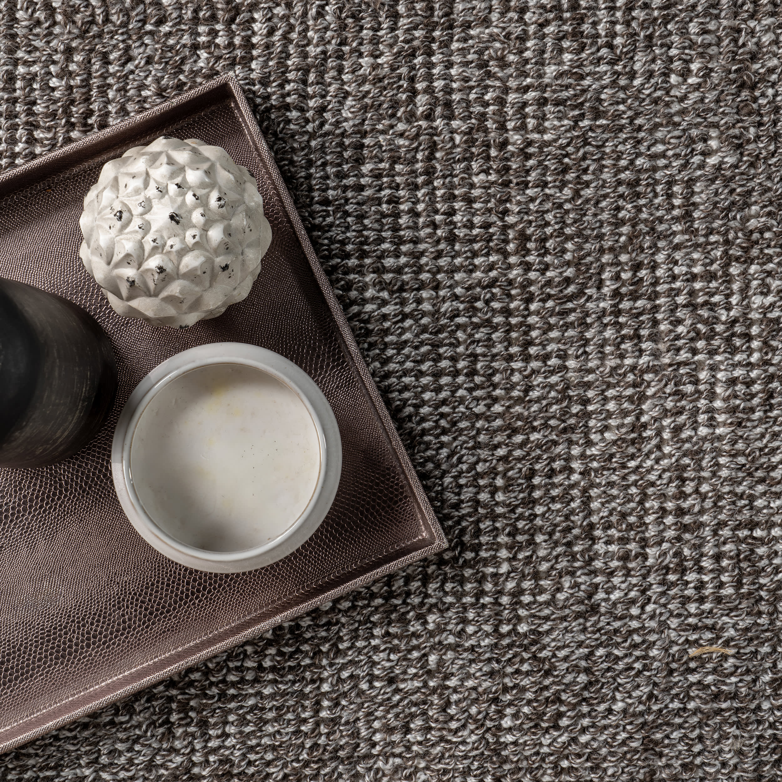 Jacinta Solid Rug | Brown - Image 7