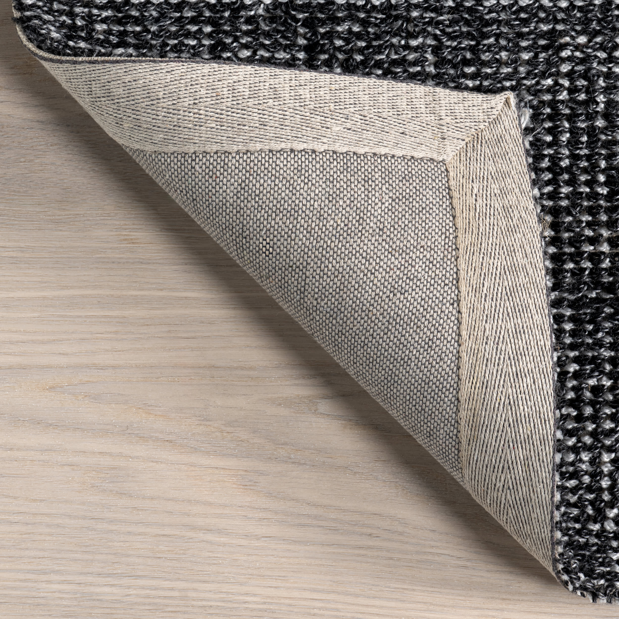 Jacinta Solid Rug | Dark Grey - Image 6