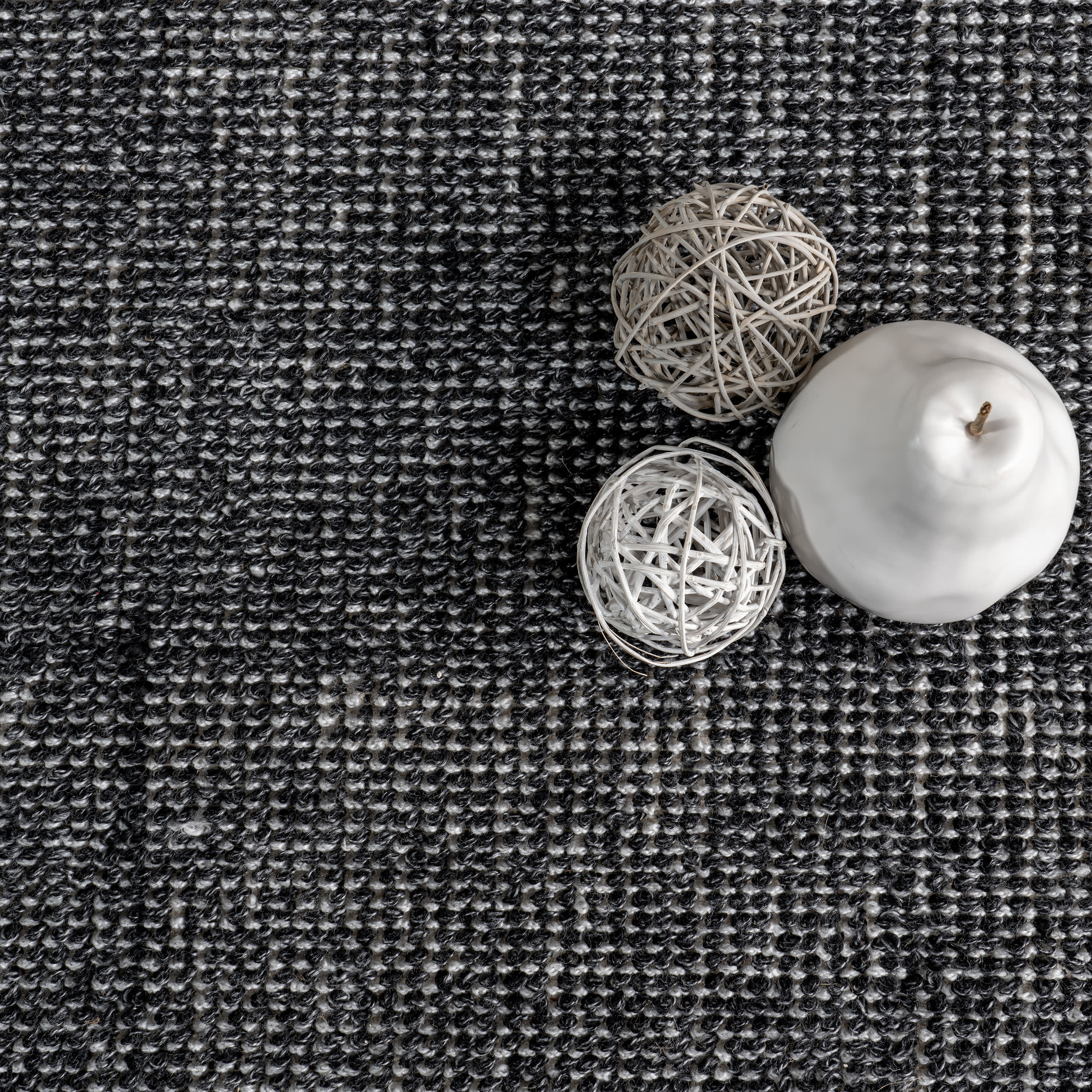 Jacinta Solid Rug | Dark Grey - Image 7
