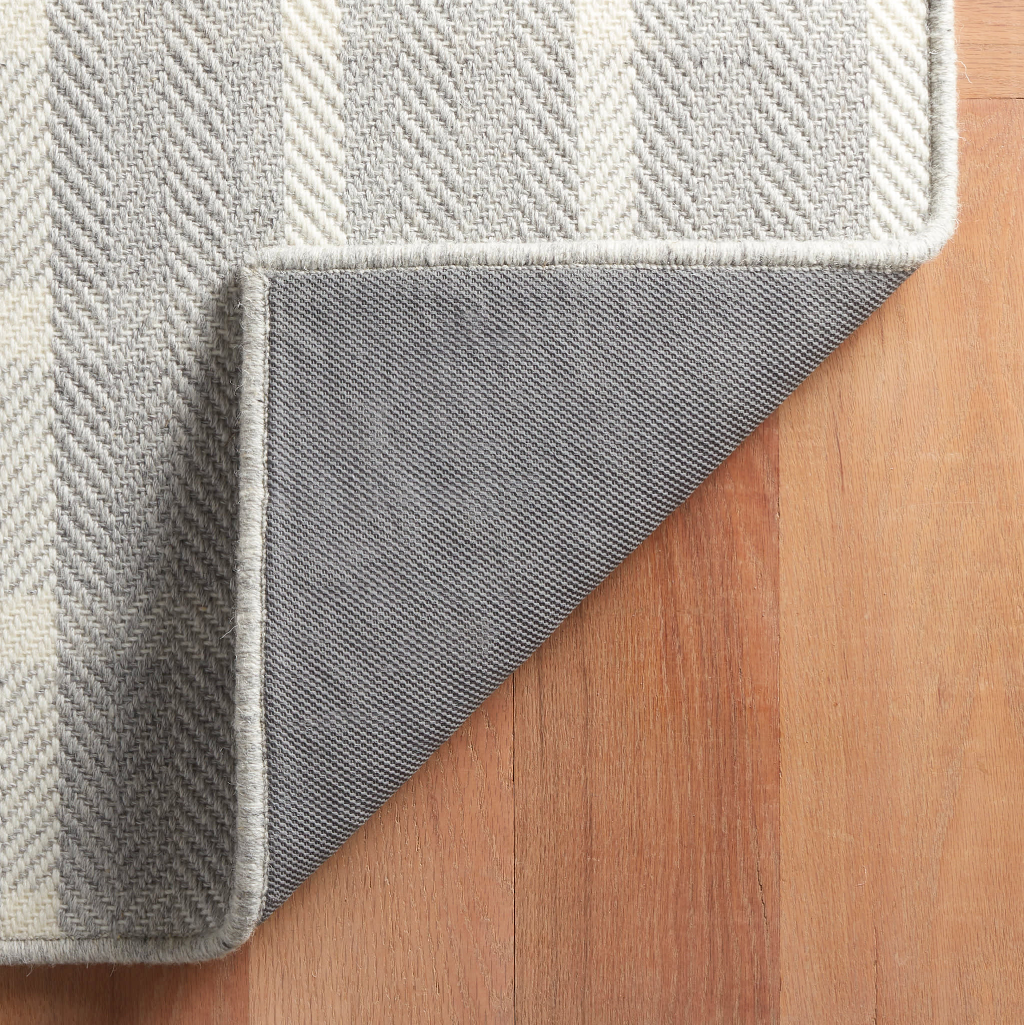 Jackson Woven Wool Custom Rug | Grey/Ivory - Image 5