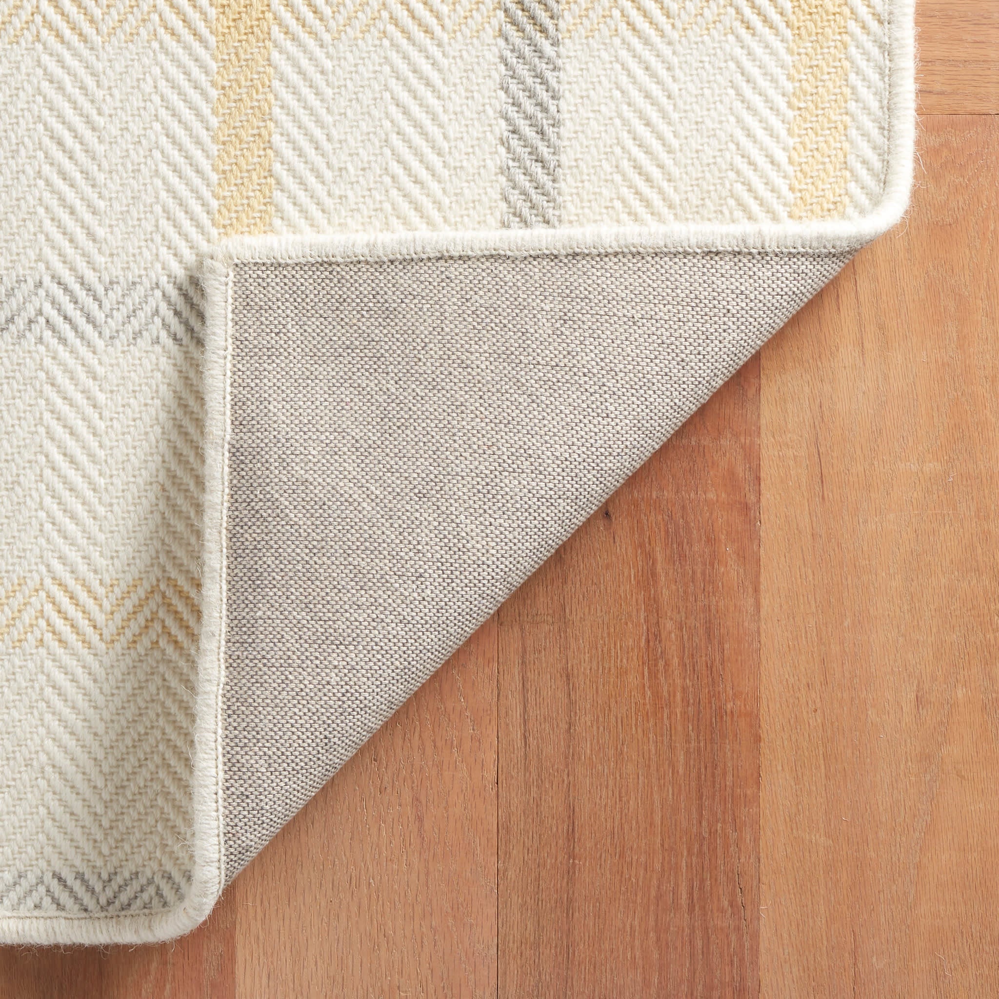 Jackson Woven Wool Custom Rug | Ivory/Grey - Image 6