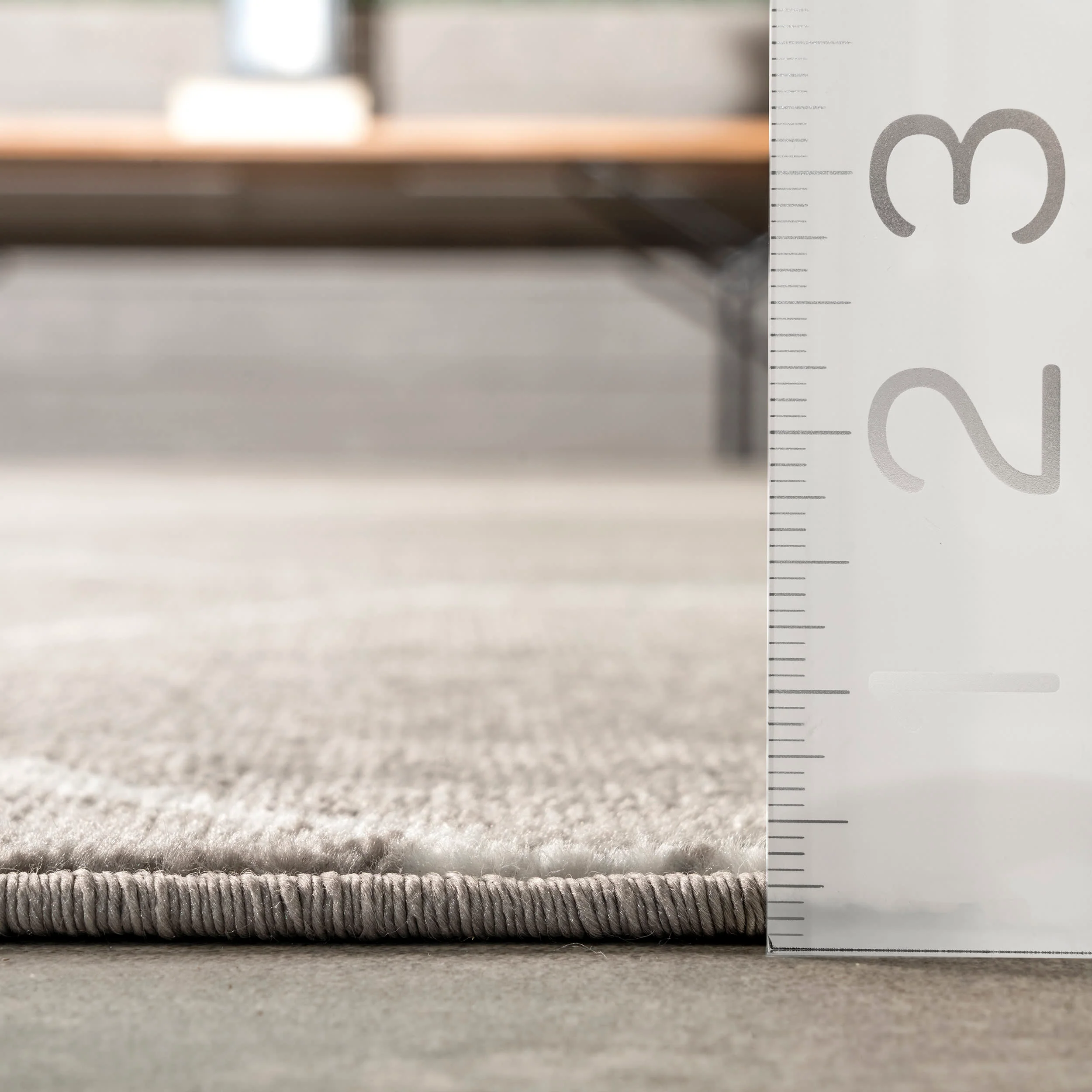 Jacqueline Honeycomb Trellis Rug | Grey - Image 5