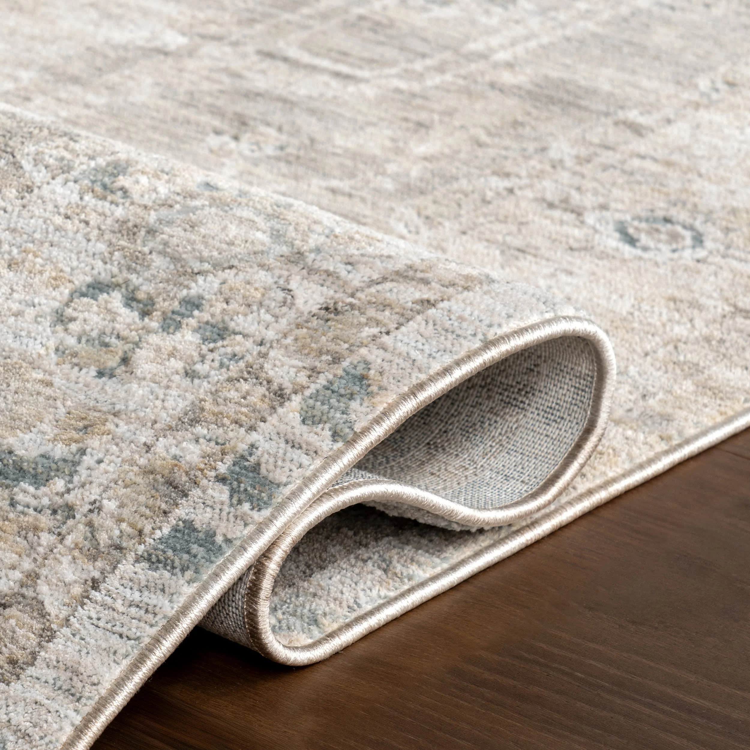 Janiyah Vintage Rug | Light Beige - Image 9